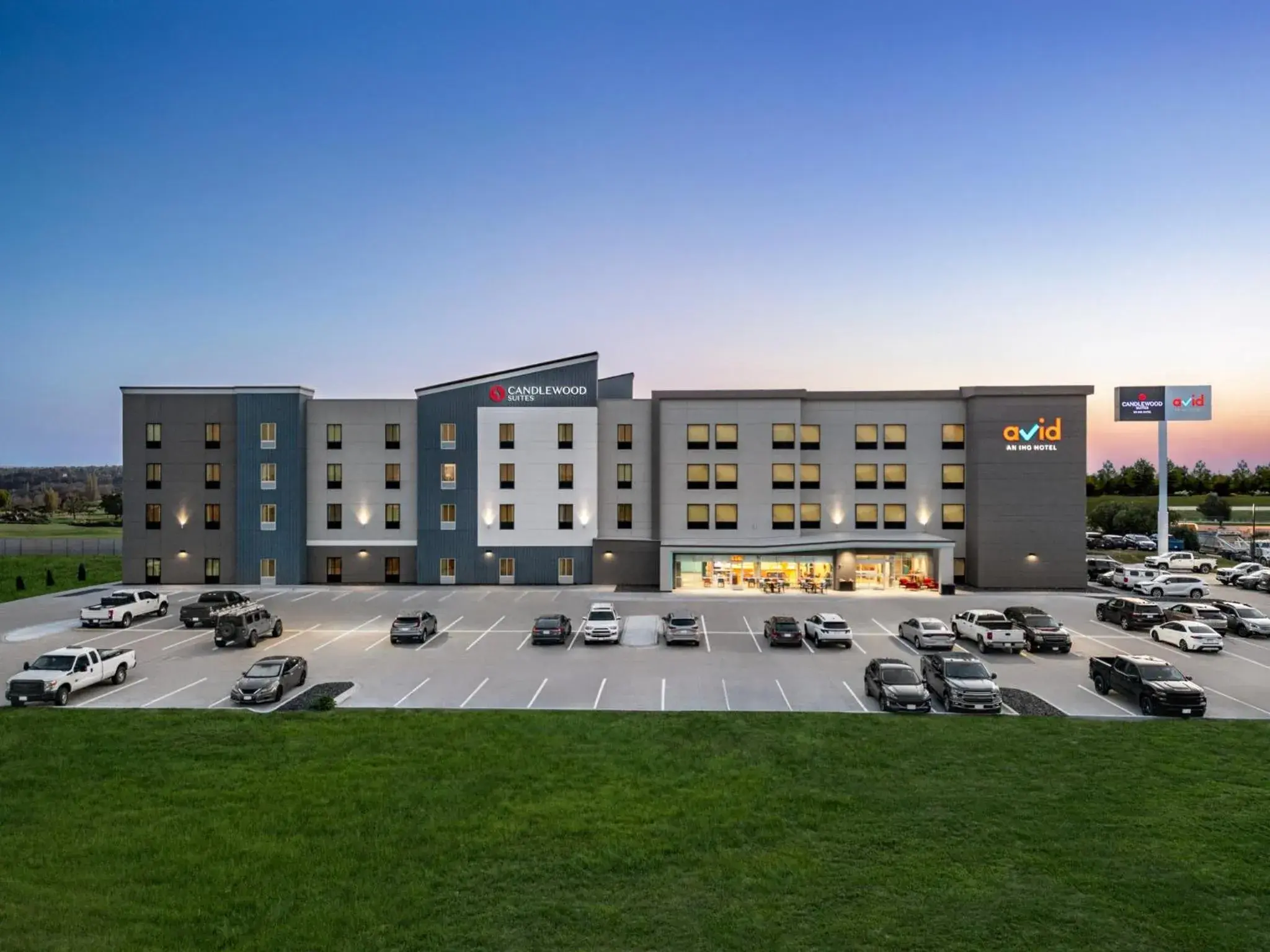 Property building in Candlewood Suites North Platte by IHG Property building in Candlewood Suites North Platte by IHG