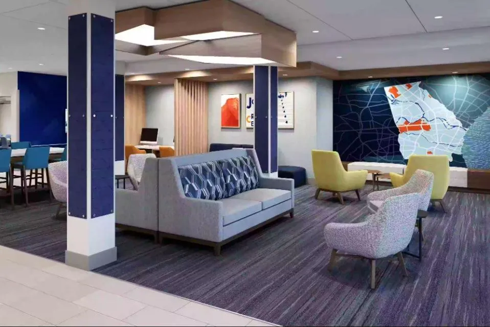 Seating area in Holiday Inn Express Jesup by IHG