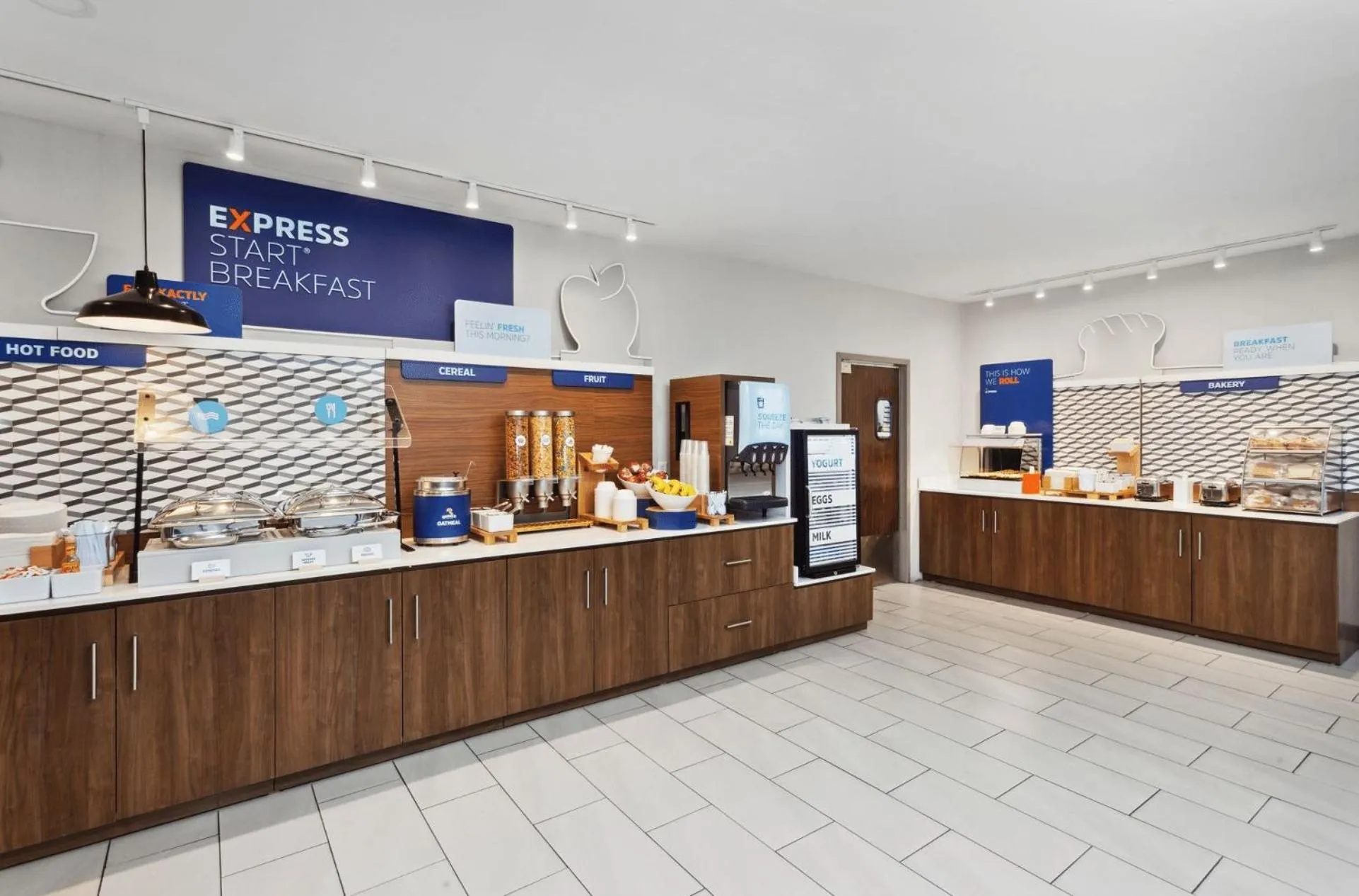 Breakfast in Holiday Inn Express Fremont by IHG