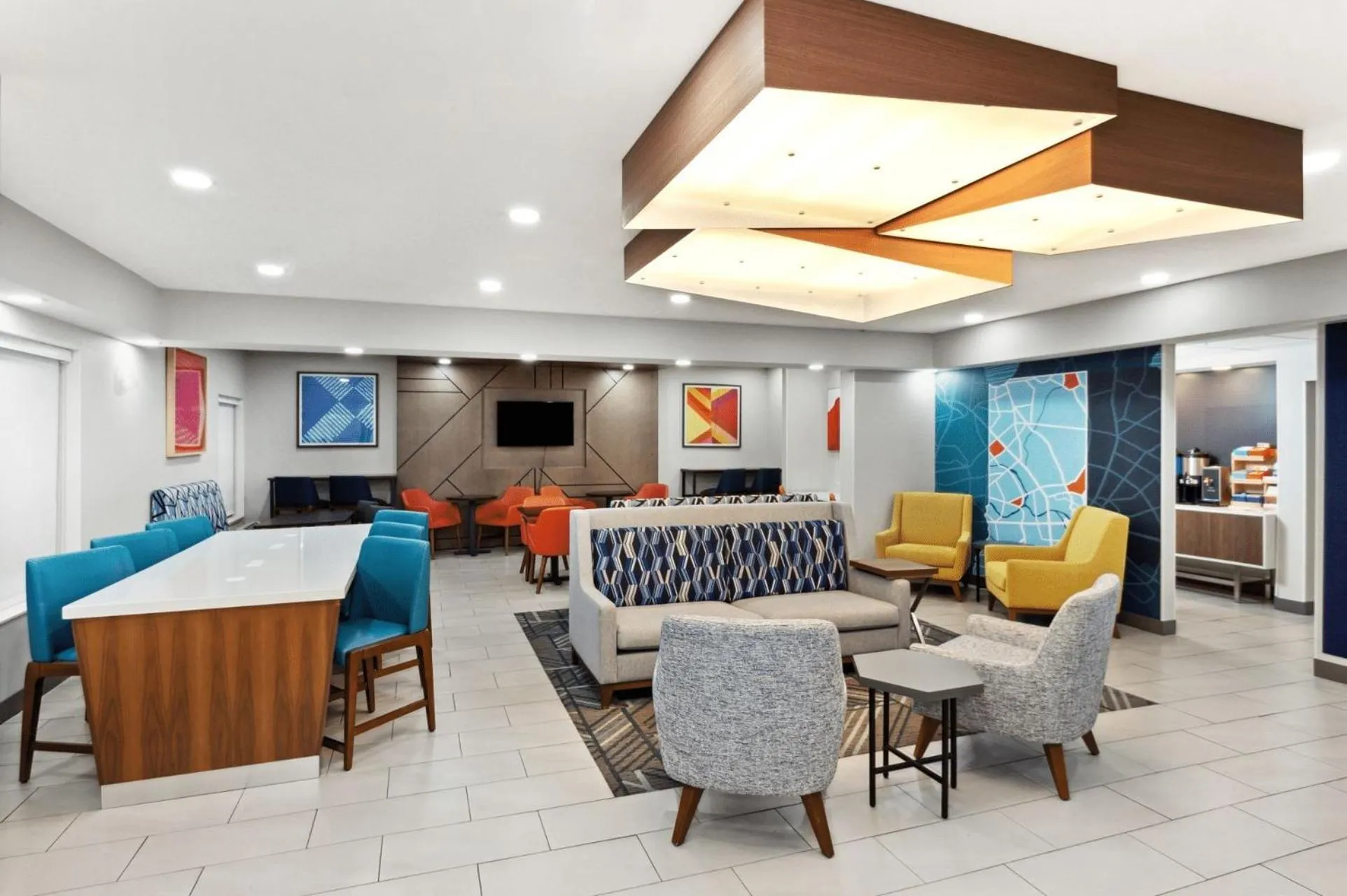 Lobby or reception in Holiday Inn Express Fremont by IHG