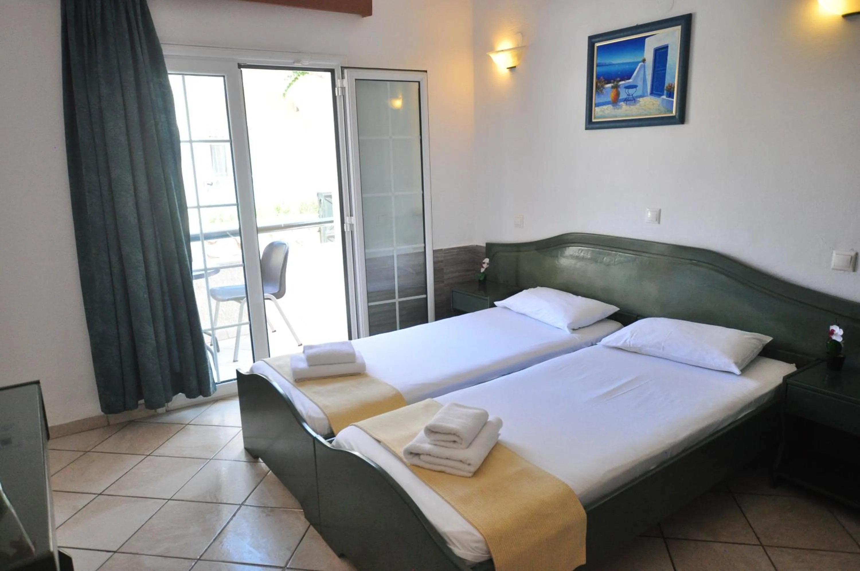 Bedroom, Bed in Villa Nelli