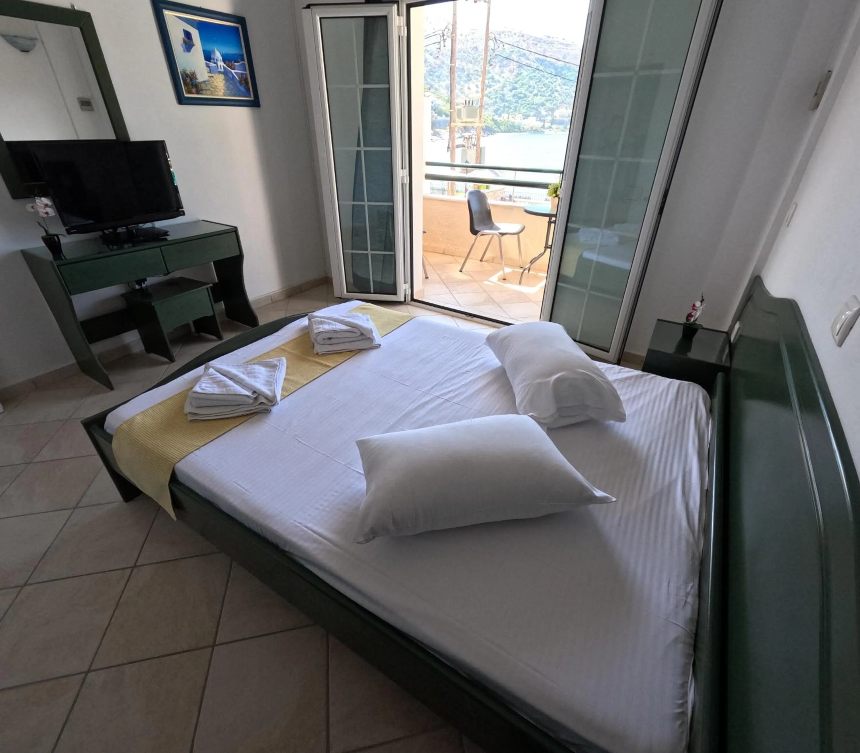 Bedroom, Bed in Villa Nelli