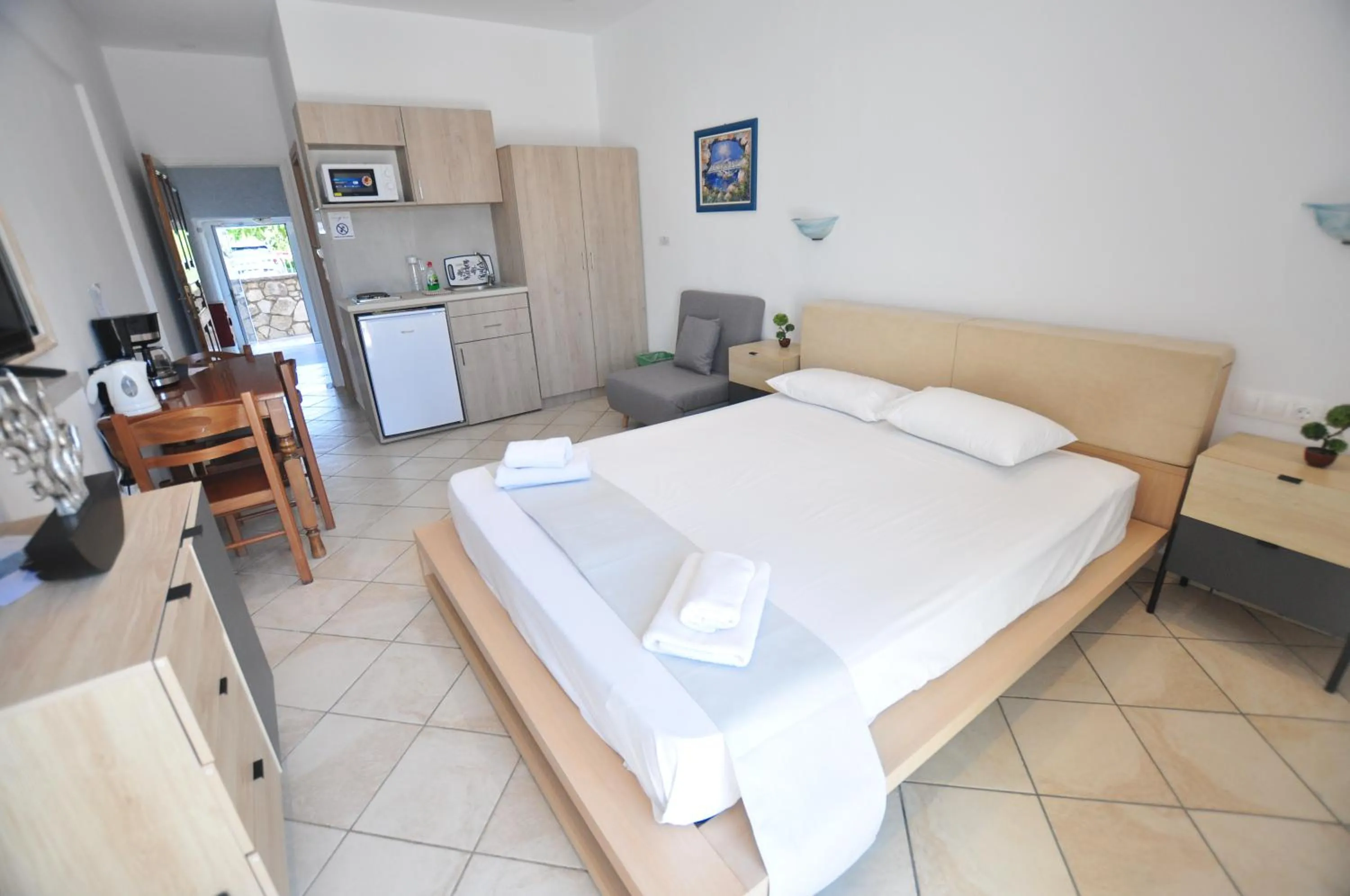 Bedroom, Bed in Villa Nelli
