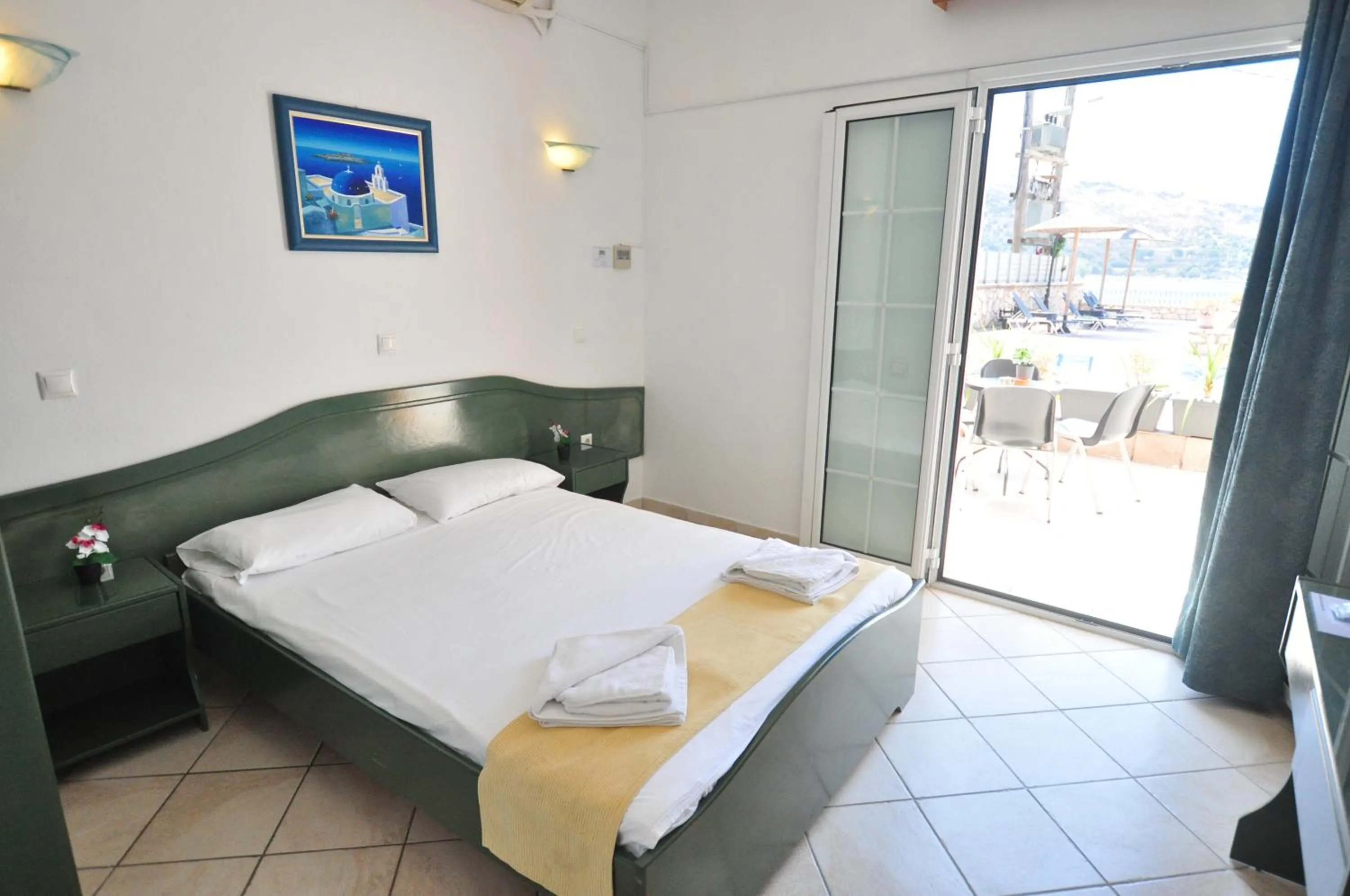 Bedroom, Bed in Villa Nelli