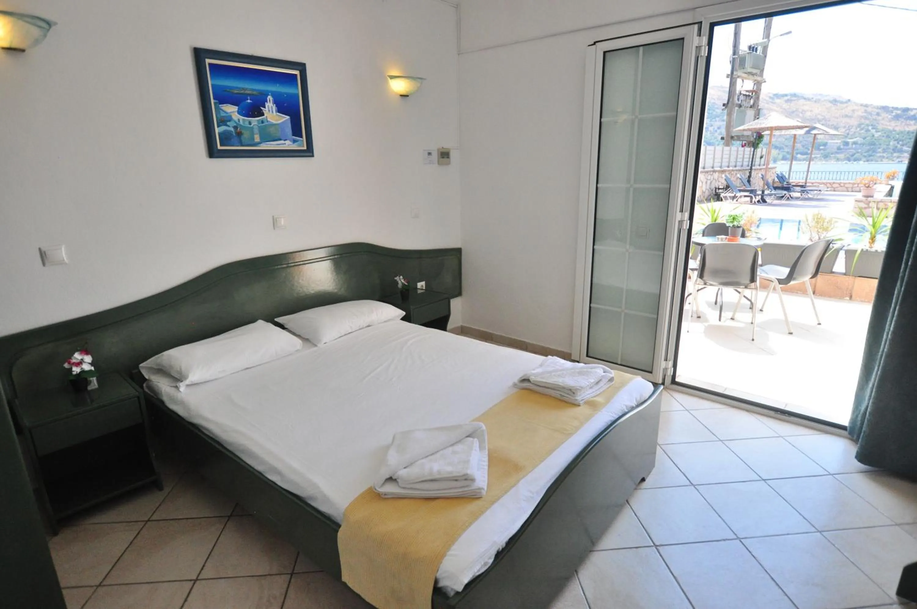 Bedroom, Bed in Villa Nelli