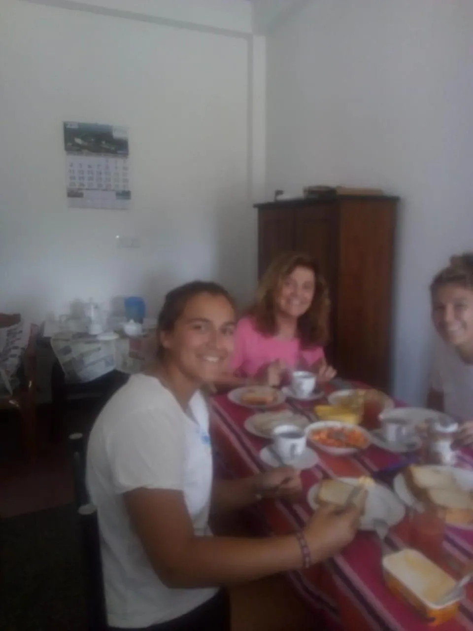 People in Frosty Heaven Guest House