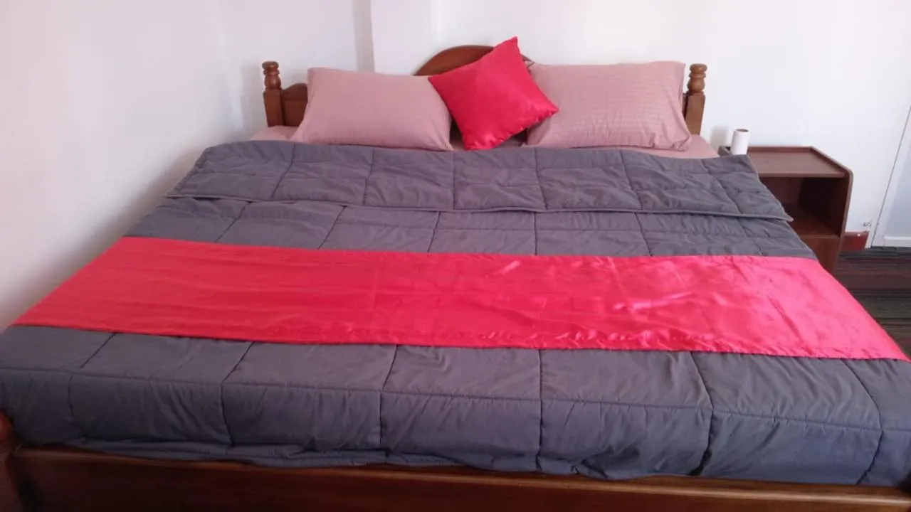 Bed in Frosty Heaven Guest House