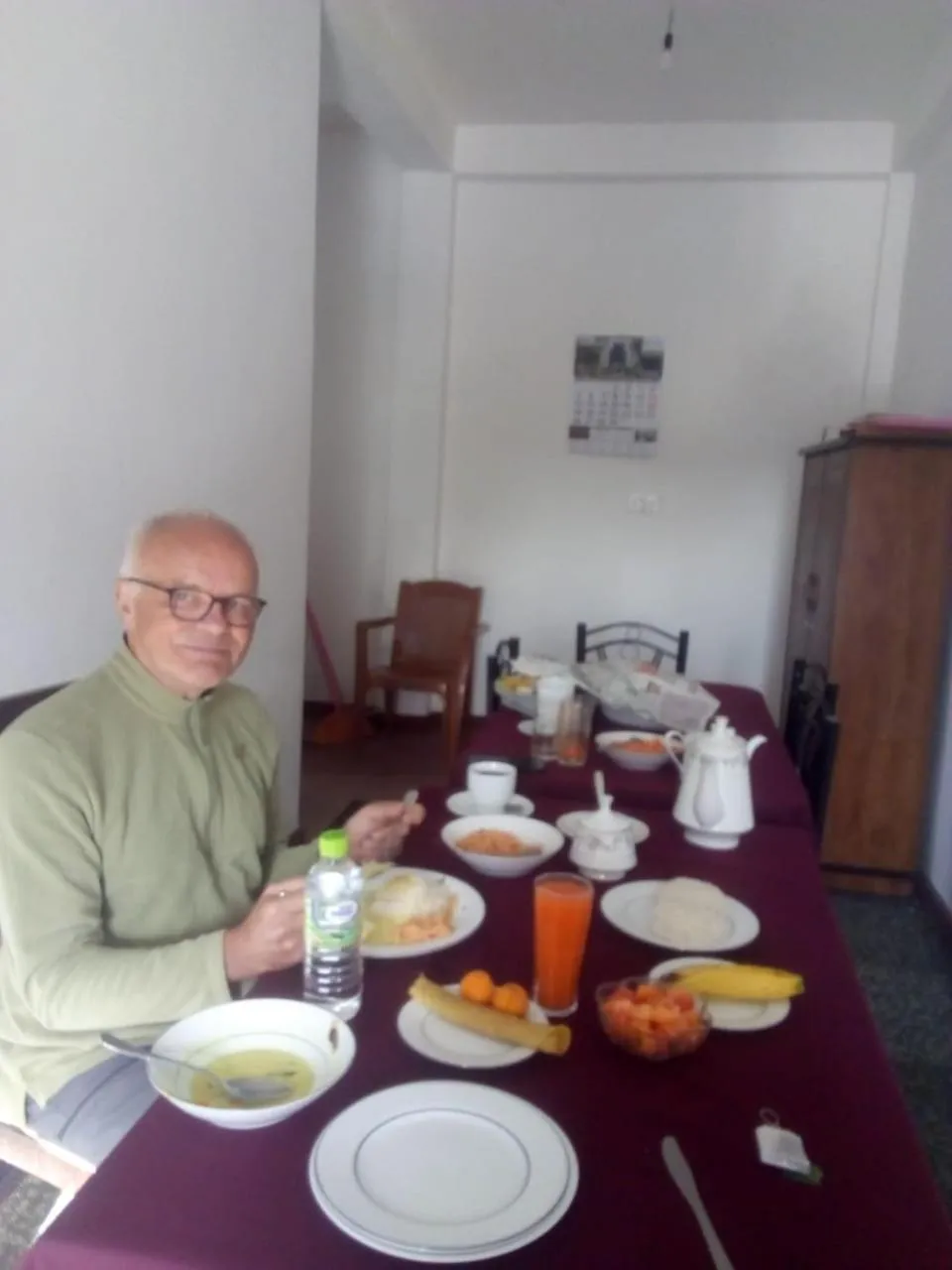 Breakfast in Frosty Heaven Guest House