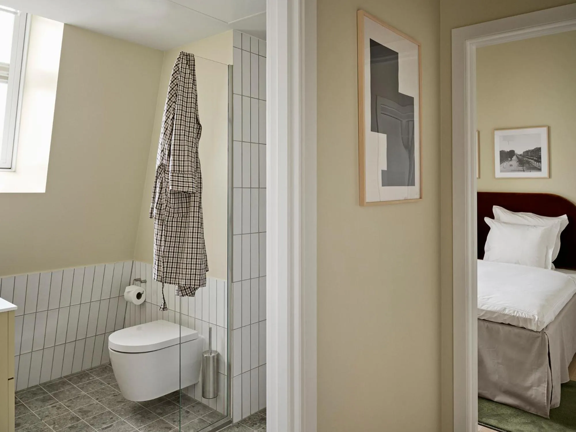 Toilet, Bed in Venders Copenhagen