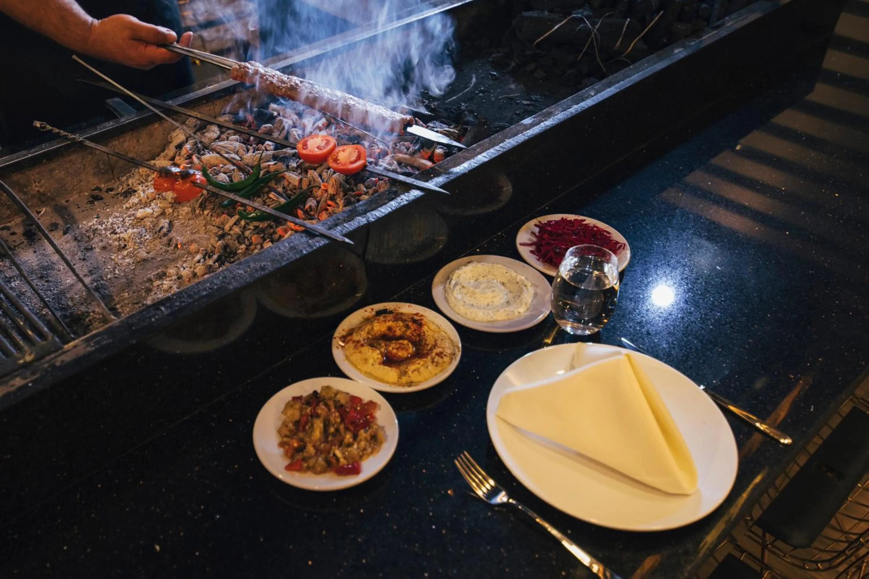 Food and drinks in Royal Mersin Otel