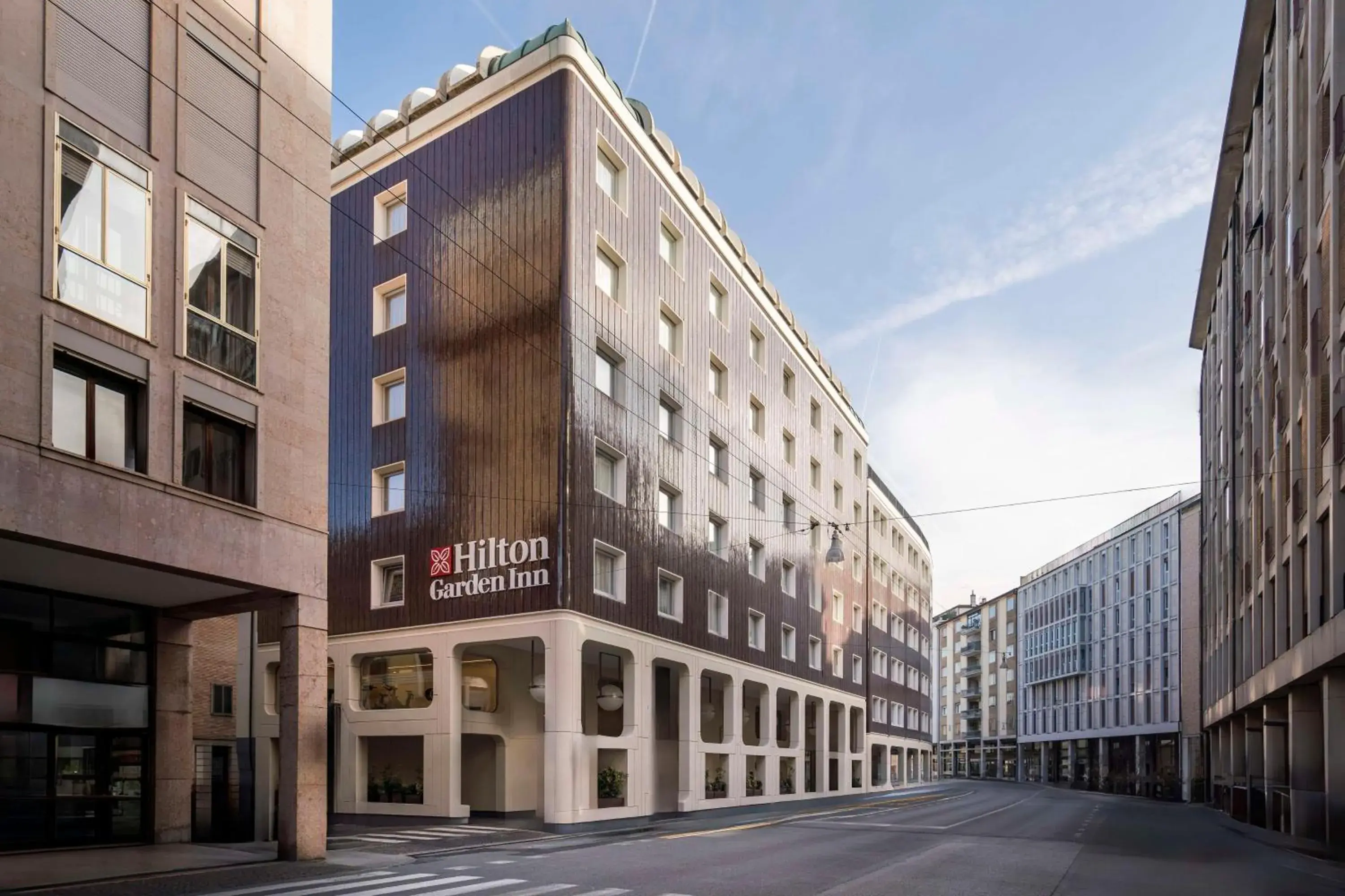 Property building in Hilton Garden Inn Padova City Centre Property building in Hilton Garden Inn Padova City Centre