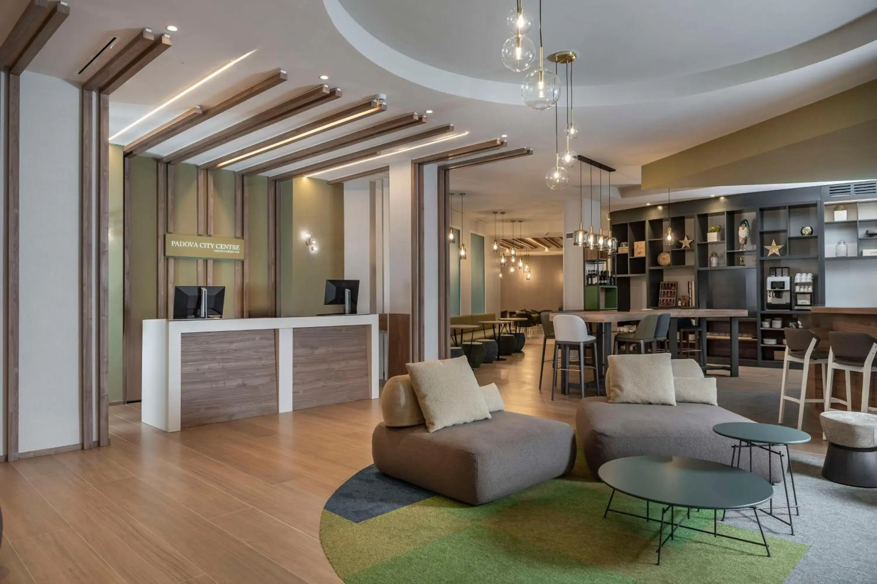 Lobby or reception in Hilton Garden Inn Padova City Centre Lobby or reception in Hilton Garden Inn Padova City Centre
