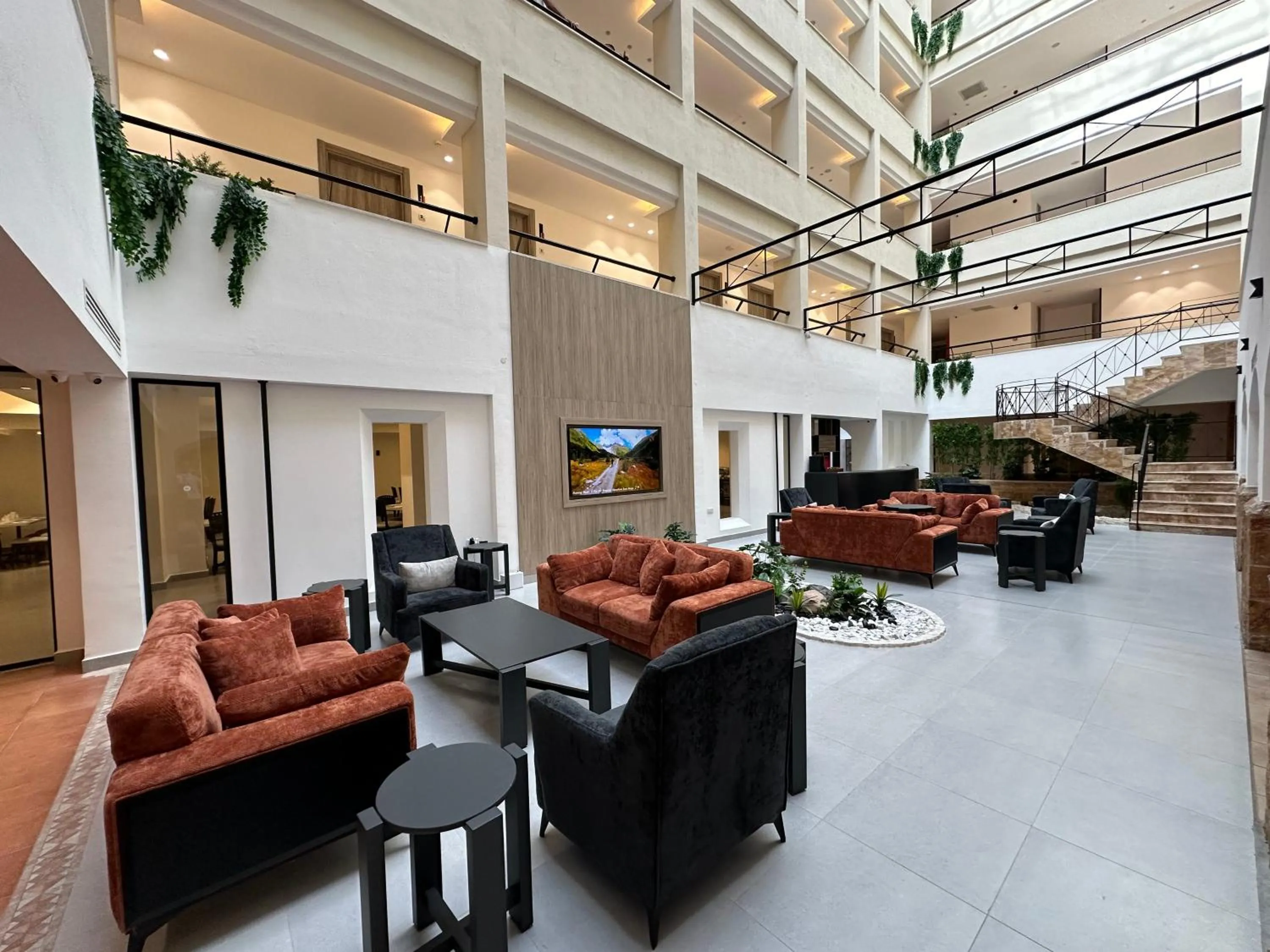 Communal lounge/ TV room in The Loft hotel By FHM