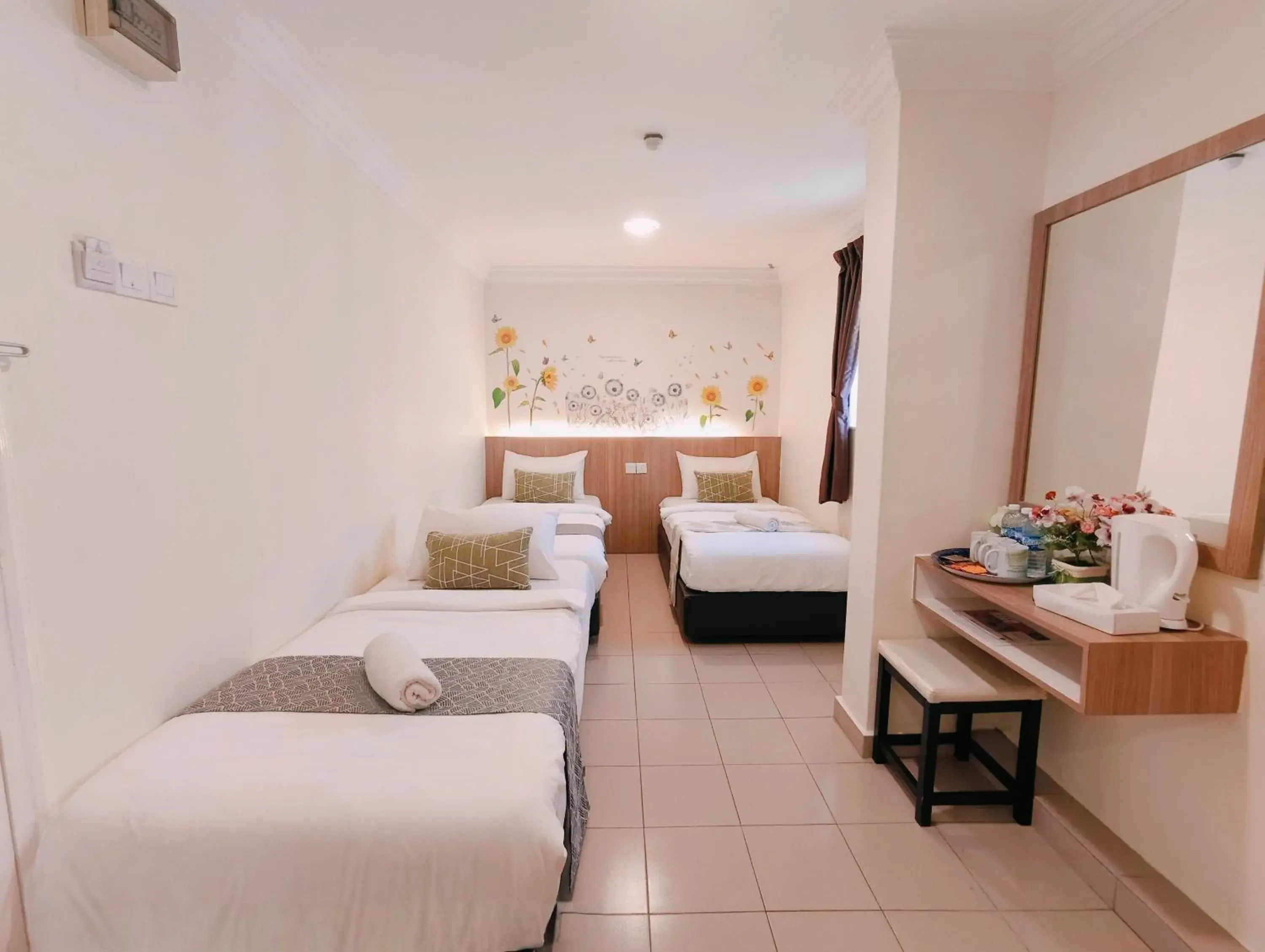 Bed in SCC Gateway Chinatown Hotel Bed in SCC Gateway Chinatown Hotel