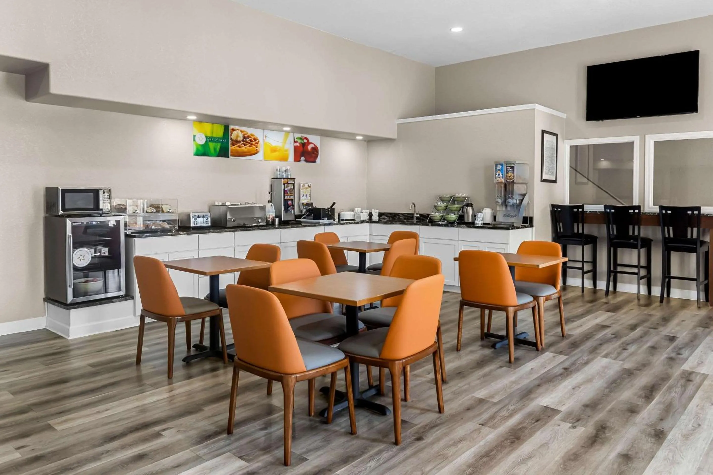 Breakfast in Quality Inn Oskaloosa