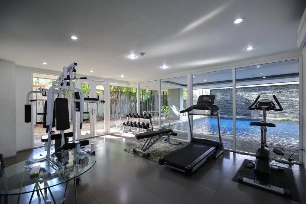 Fitness centre/facilities in Luxury Living in heart of Nimman