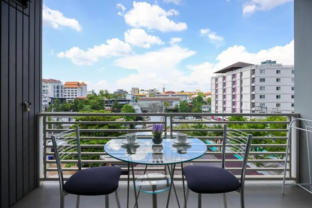 Balcony/Terrace in Luxury Living in heart of Nimman