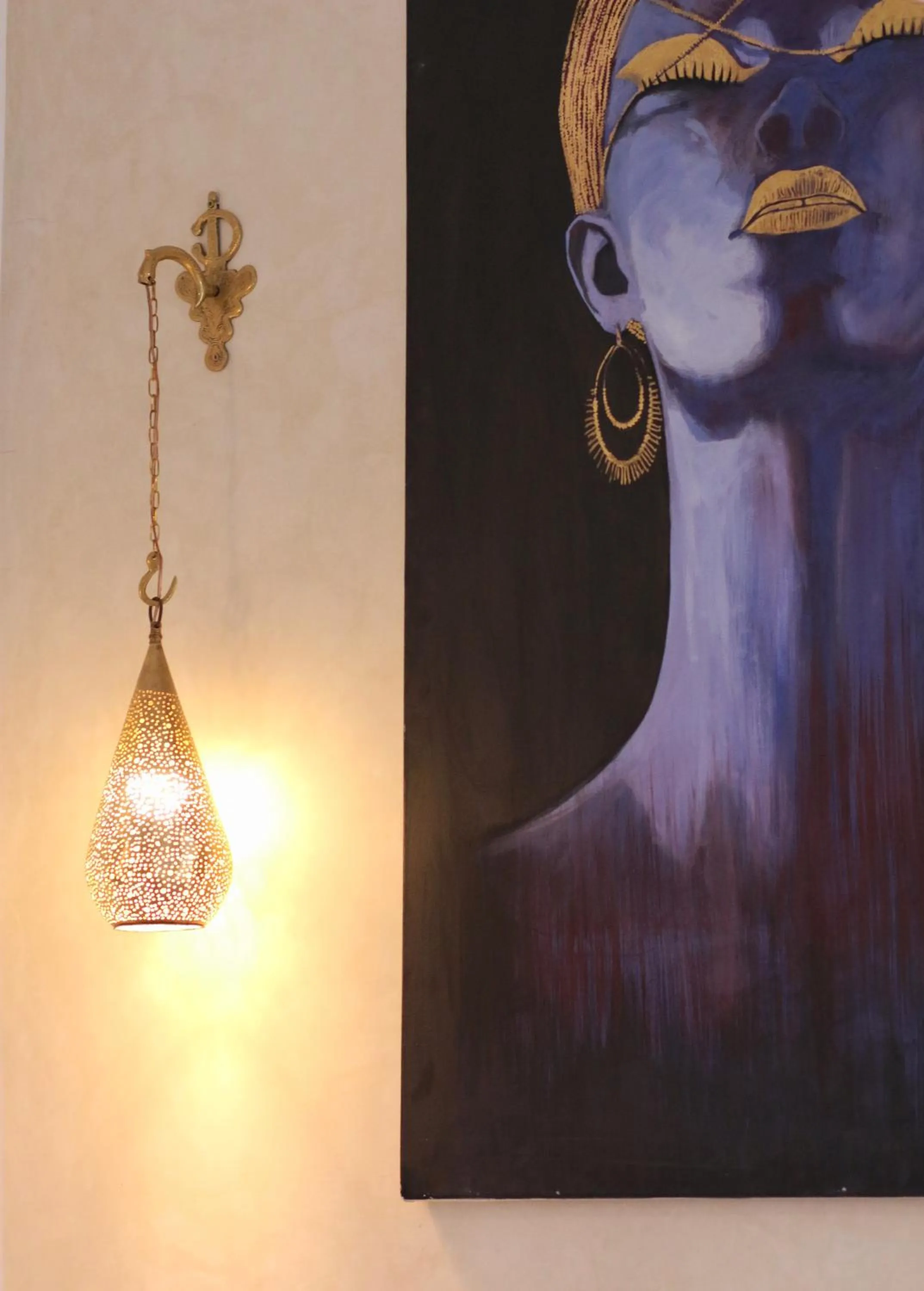 Decorative detail in Riad Dollar Des Sables & Spa