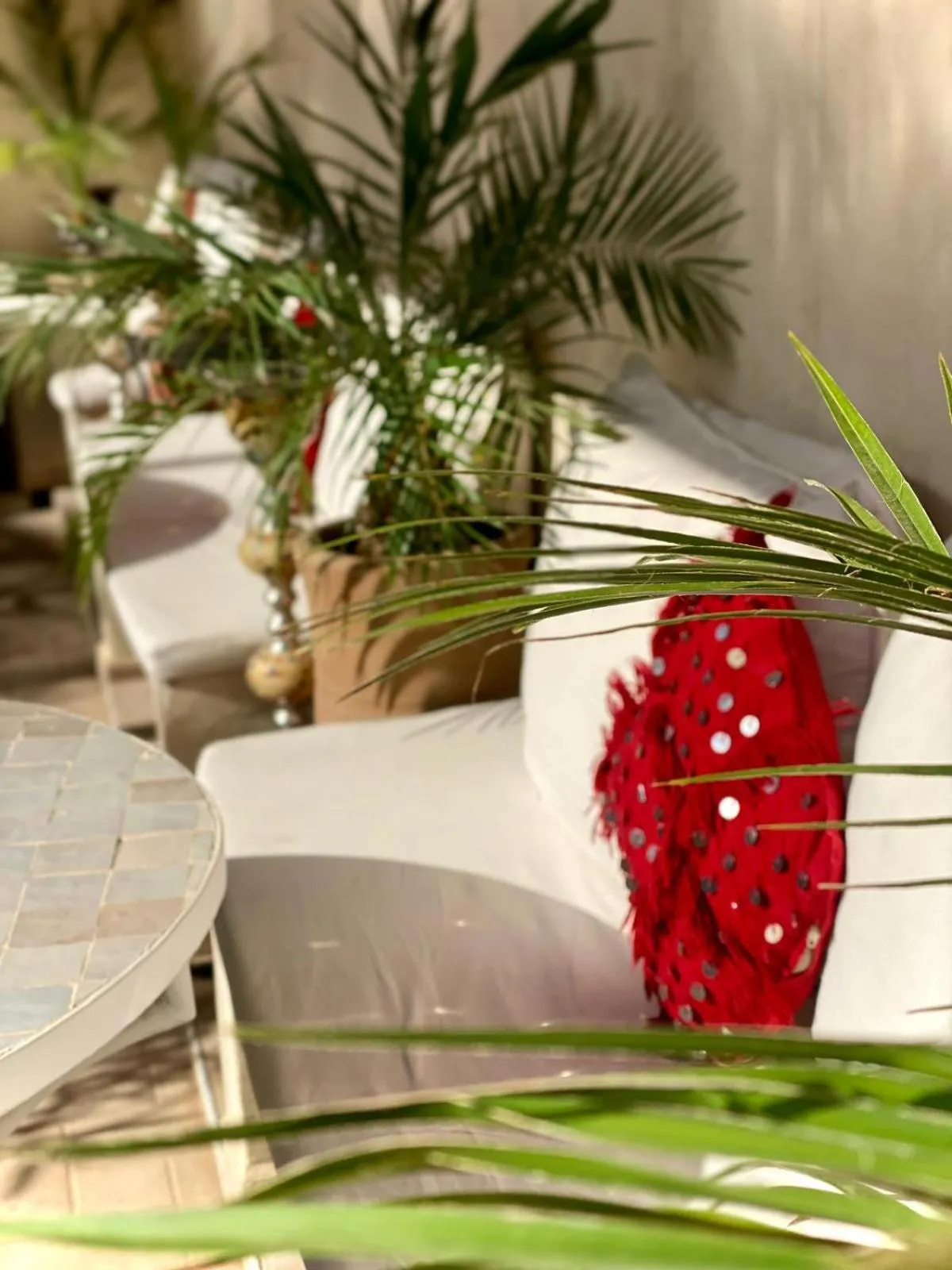 Patio in Riad Dollar Des Sables & Spa