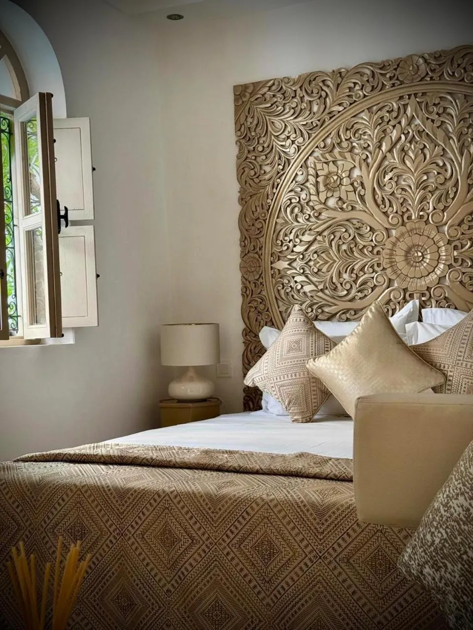 Bed in Riad Dollar Des Sables & Spa