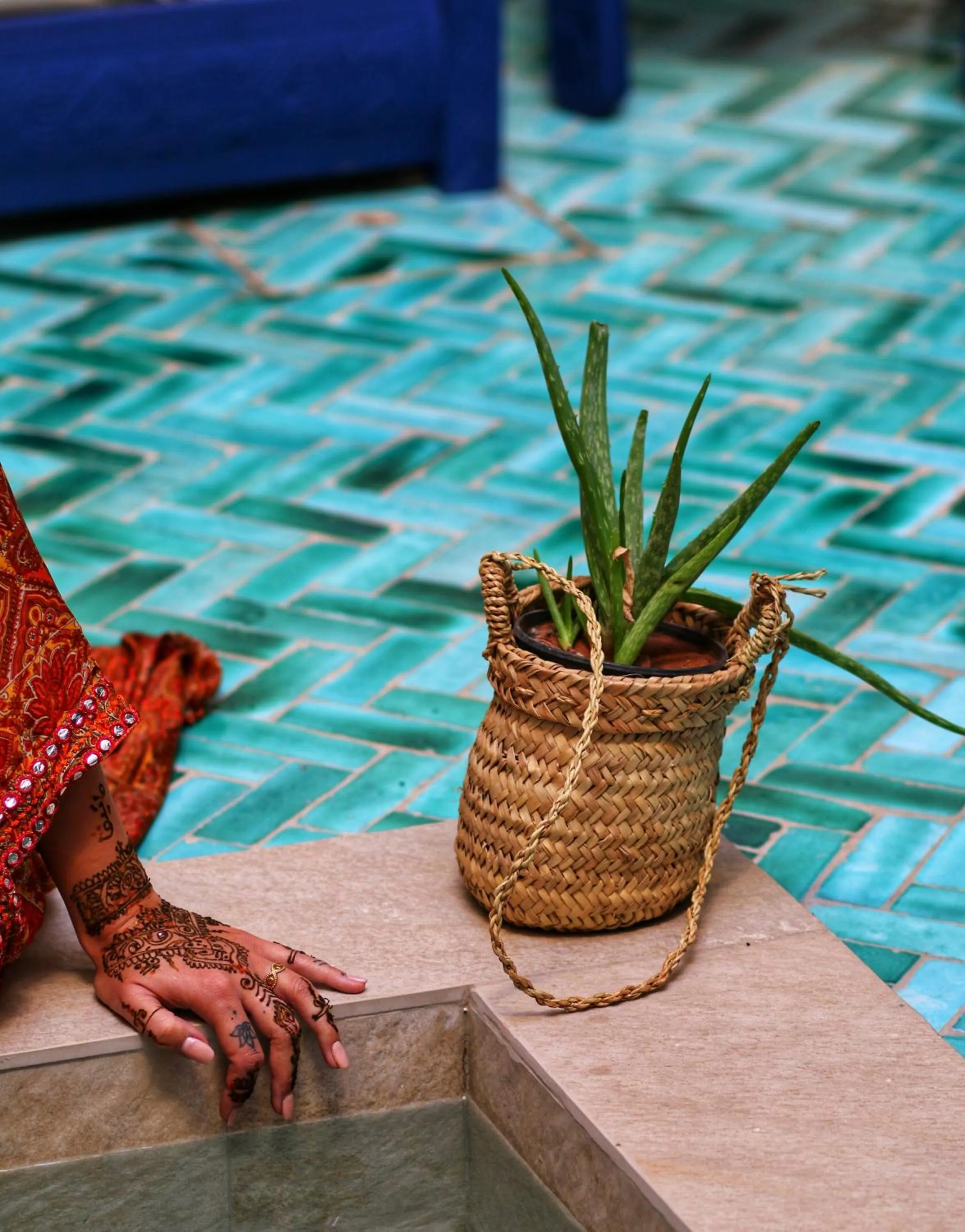 Decorative detail in Riad Dollar Des Sables & Spa