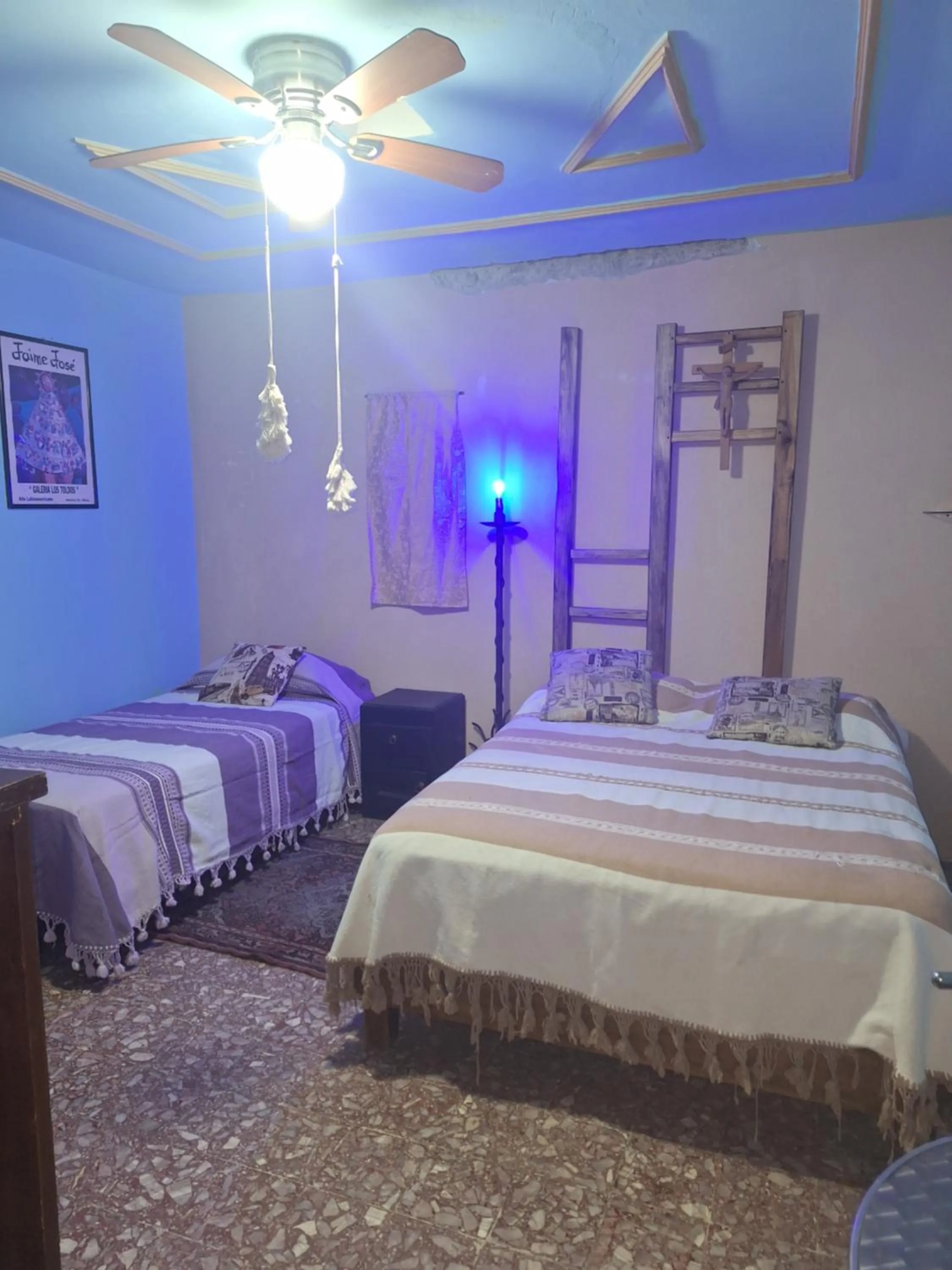 Bed in Hotel Posada Spa Antigua Casa Hogar