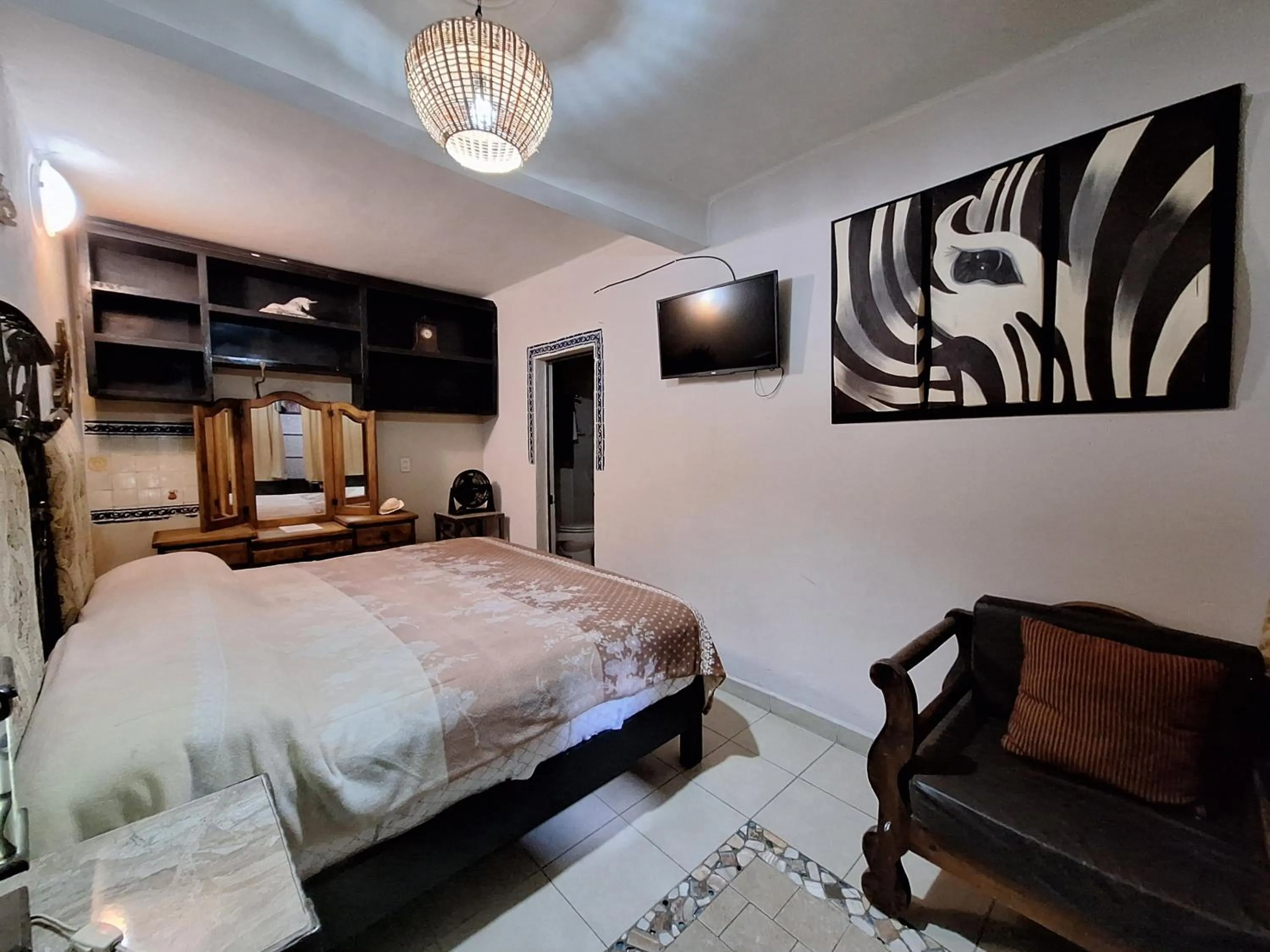 Bed in Hotel Posada Spa Antigua Casa Hogar