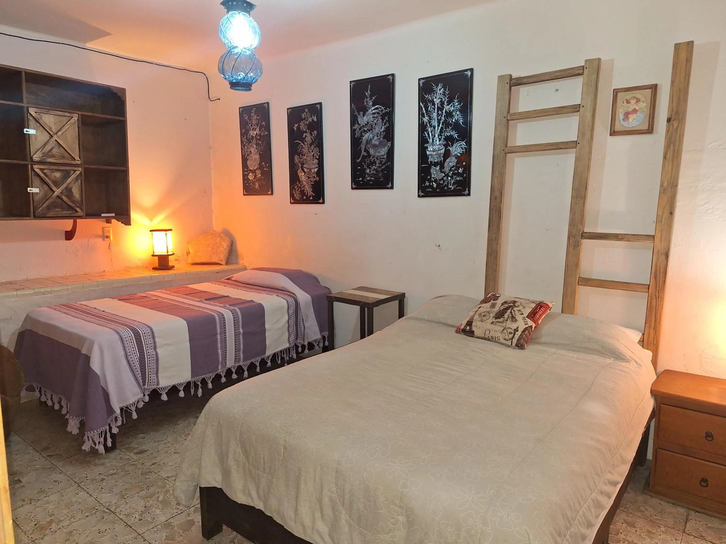 Bed in Hotel Posada Spa Antigua Casa Hogar