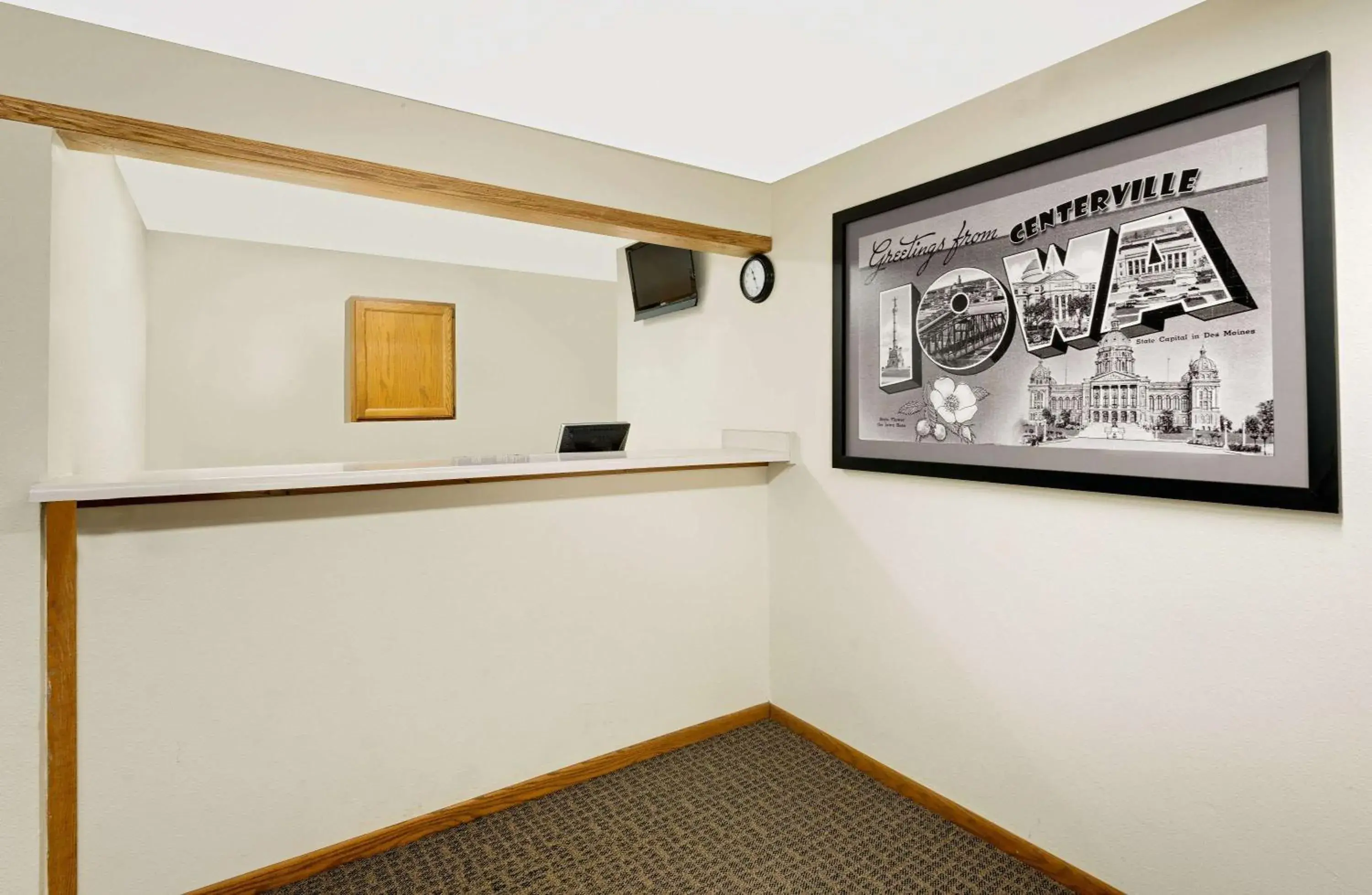 Lobby or reception in Super 8 by Wyndham Centerville Lobby or reception in Super 8 by Wyndham Centerville
