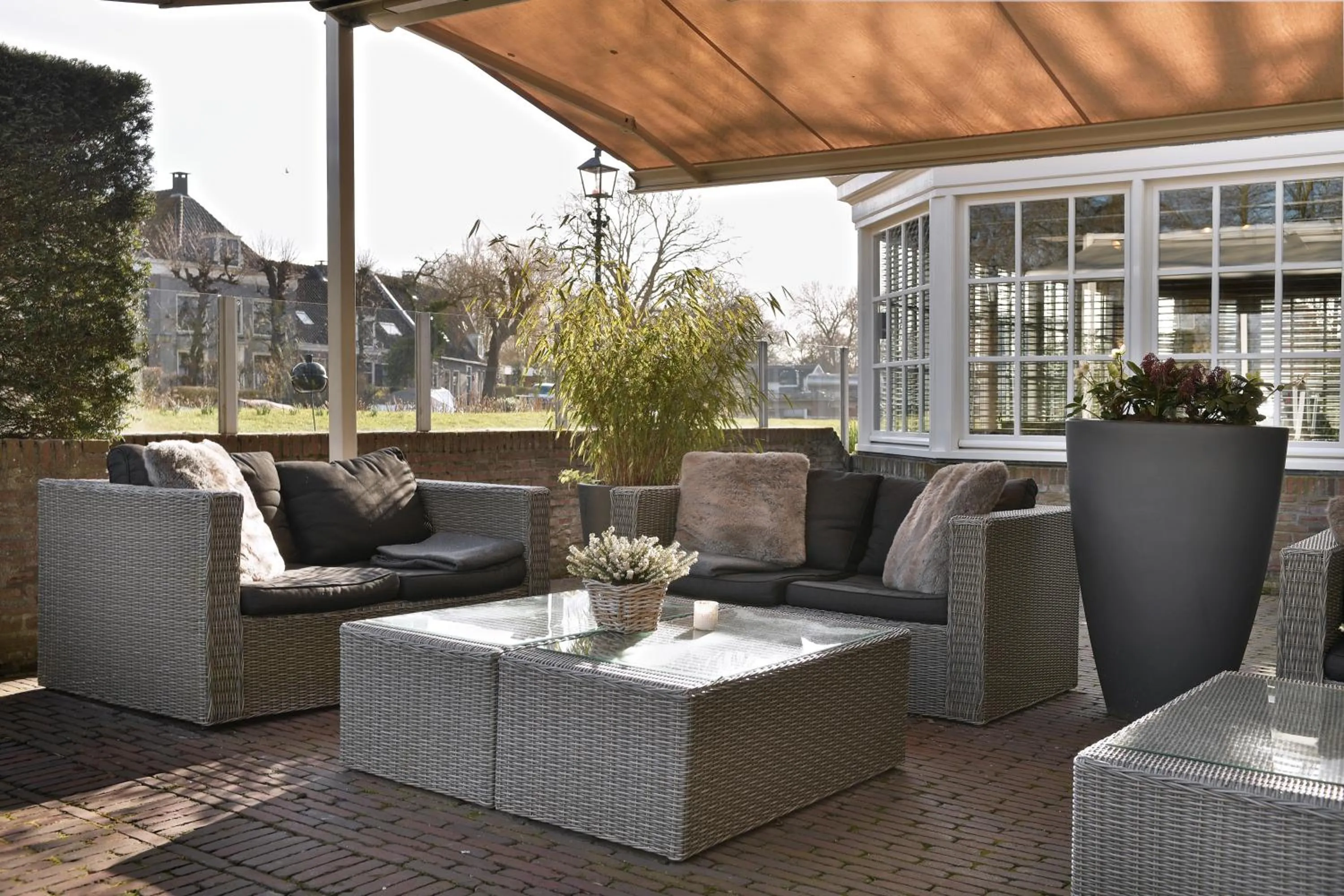 Patio in De Nederlanden, Restaurant & Boutique Hotel