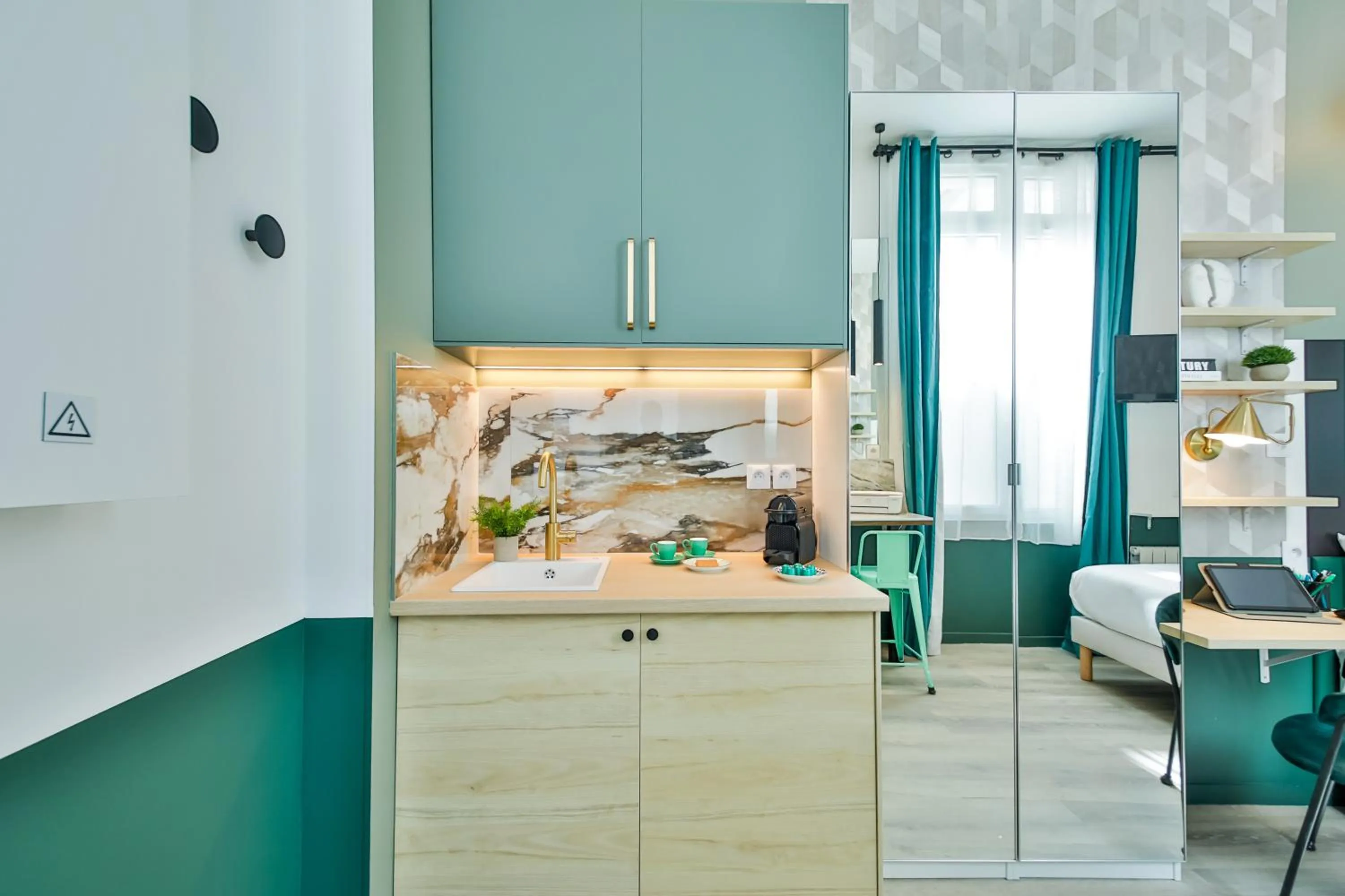 Kitchen or kitchenette in WS Louvre - Casanova