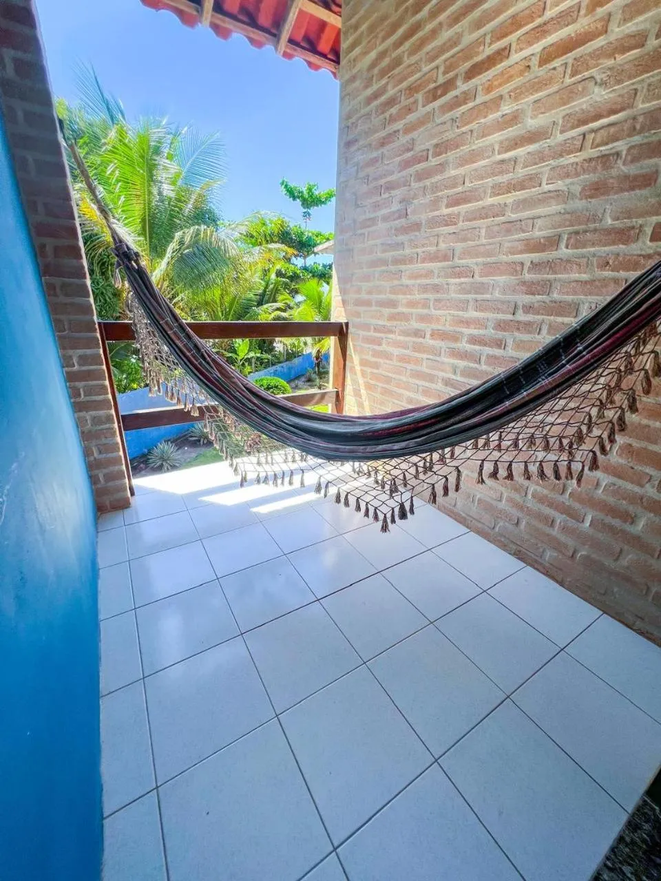 Balcony/Terrace in Pousada Boa Sorte