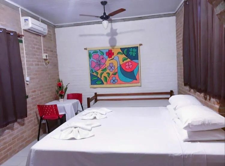 Bedroom, Bed in Pousada Boa Sorte