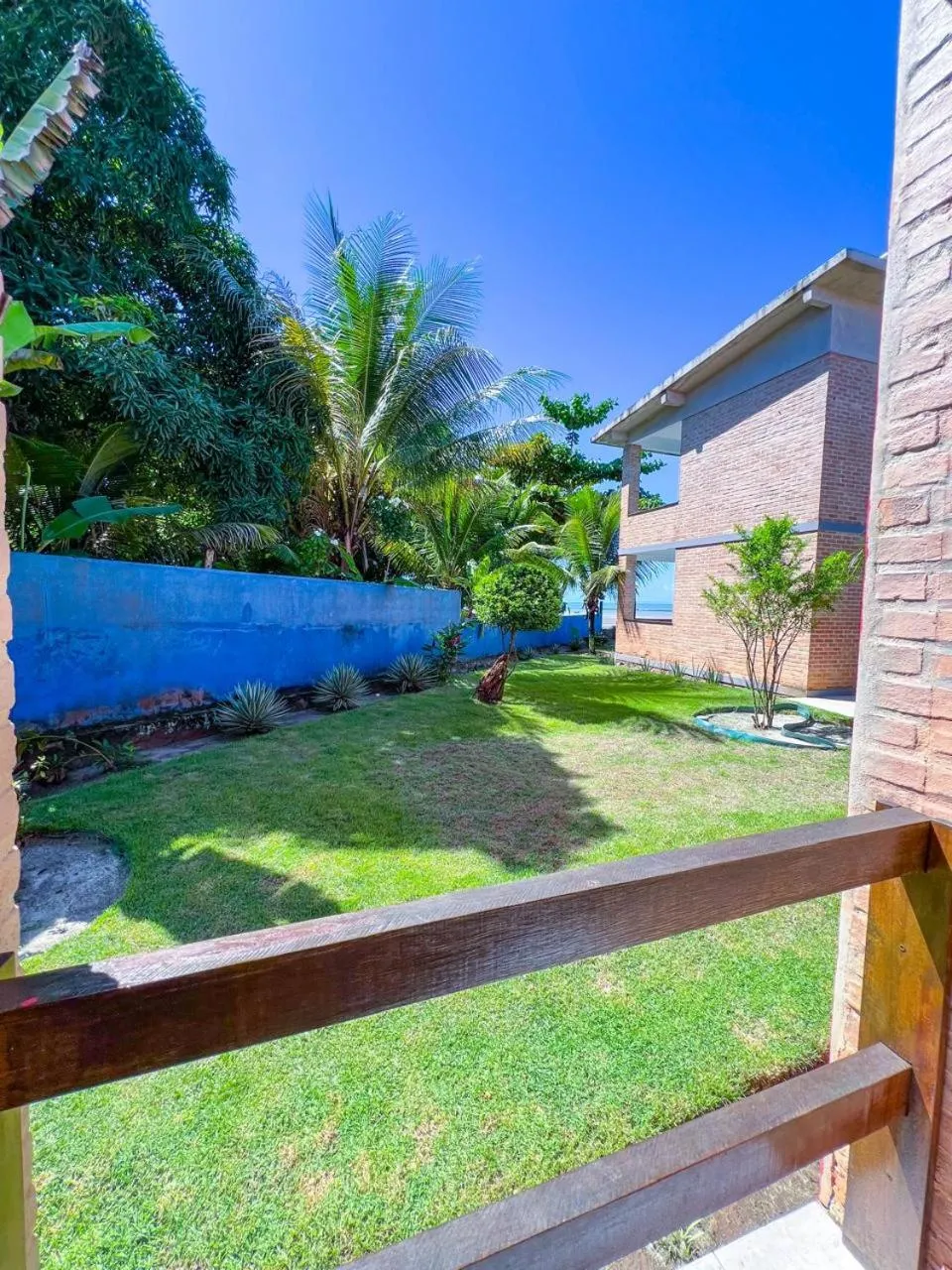 Garden view in Pousada Boa Sorte
