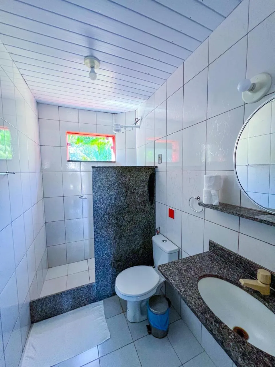 Bathroom in Pousada Boa Sorte