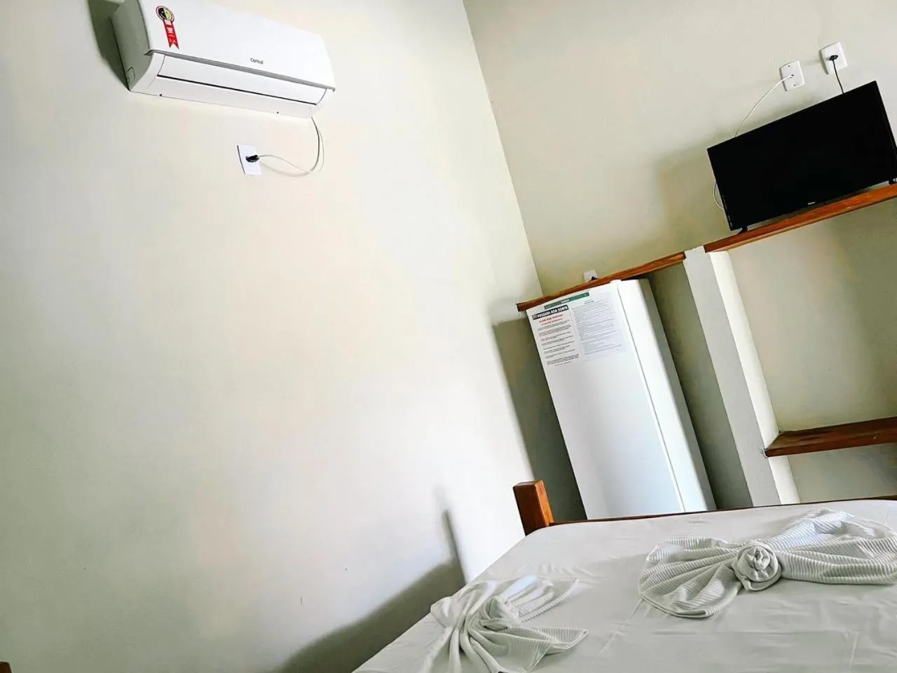 Bed in Pousada Boa Sorte