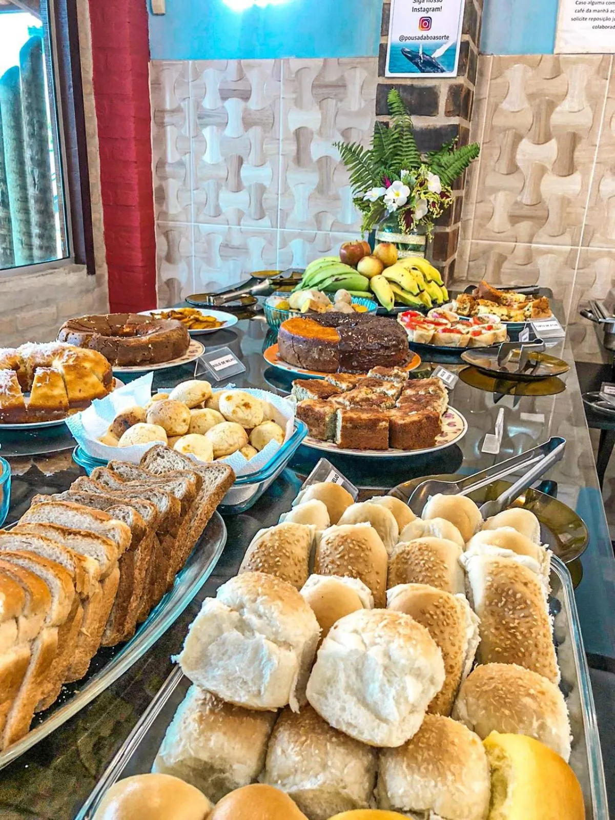 Breakfast in Pousada Boa Sorte