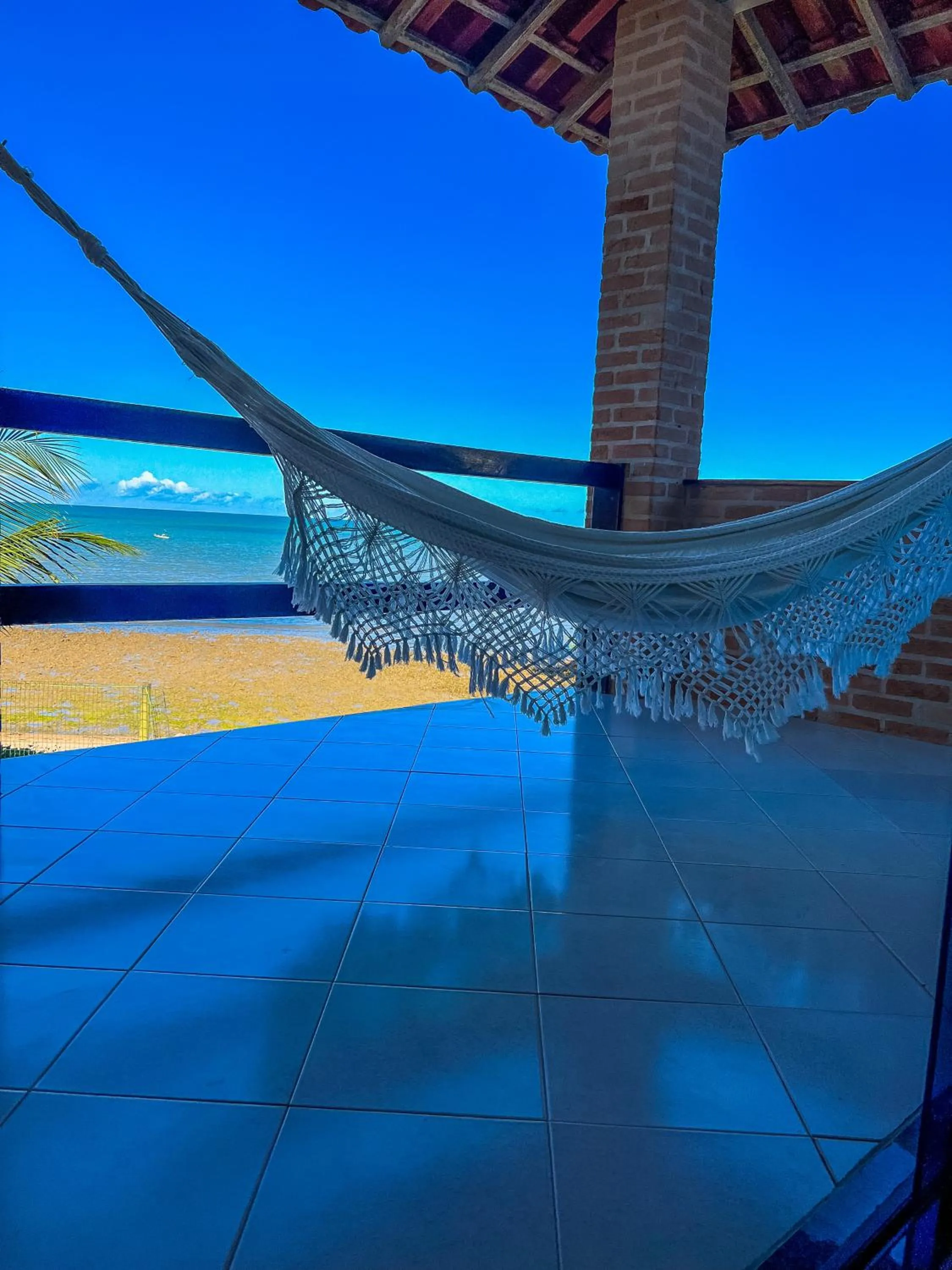 Balcony/Terrace in Pousada Boa Sorte