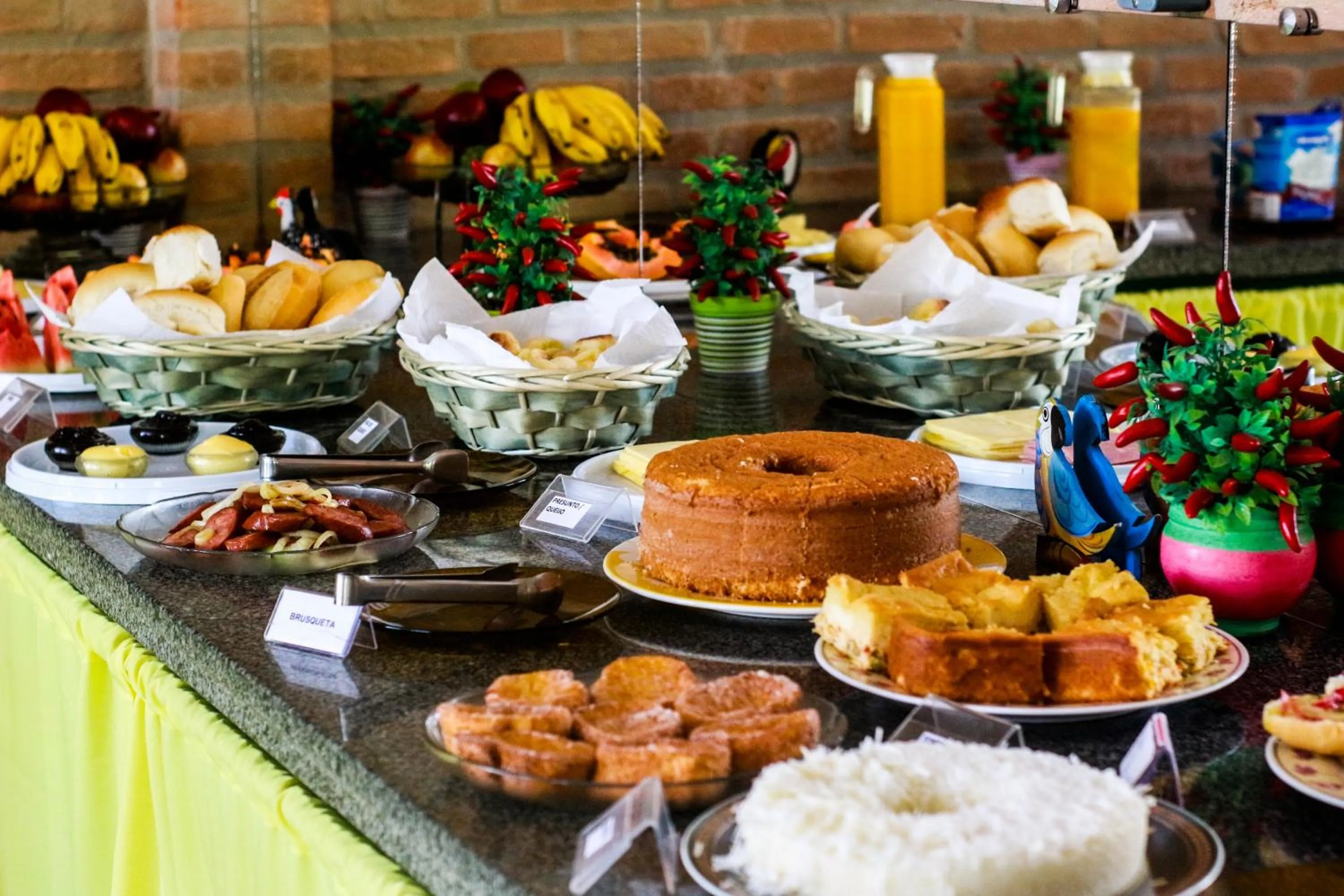 Breakfast in Pousada Boa Sorte