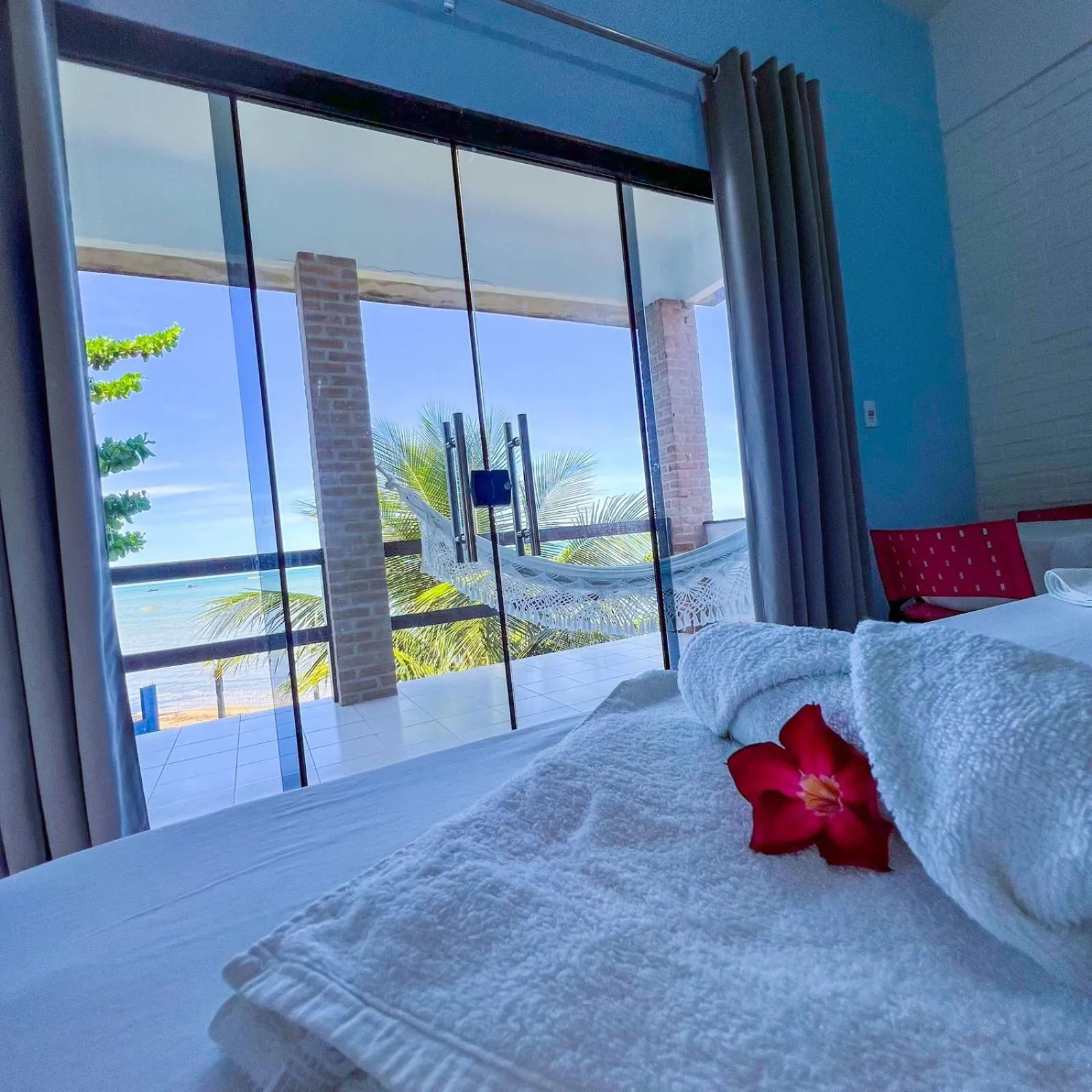 Bedroom, Bed in Pousada Boa Sorte