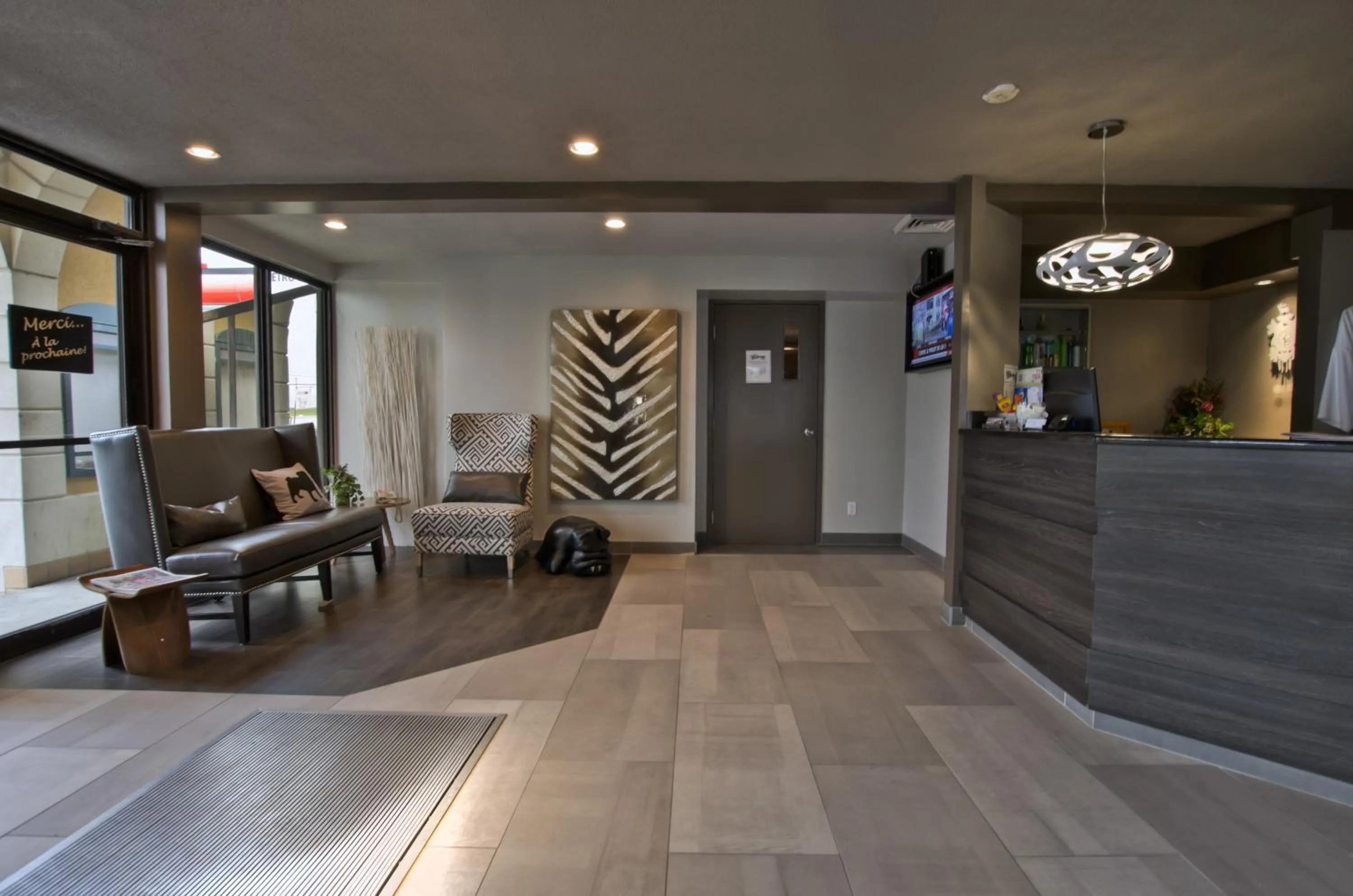 Lobby or reception in Hôtel Nouvelle-Frontière