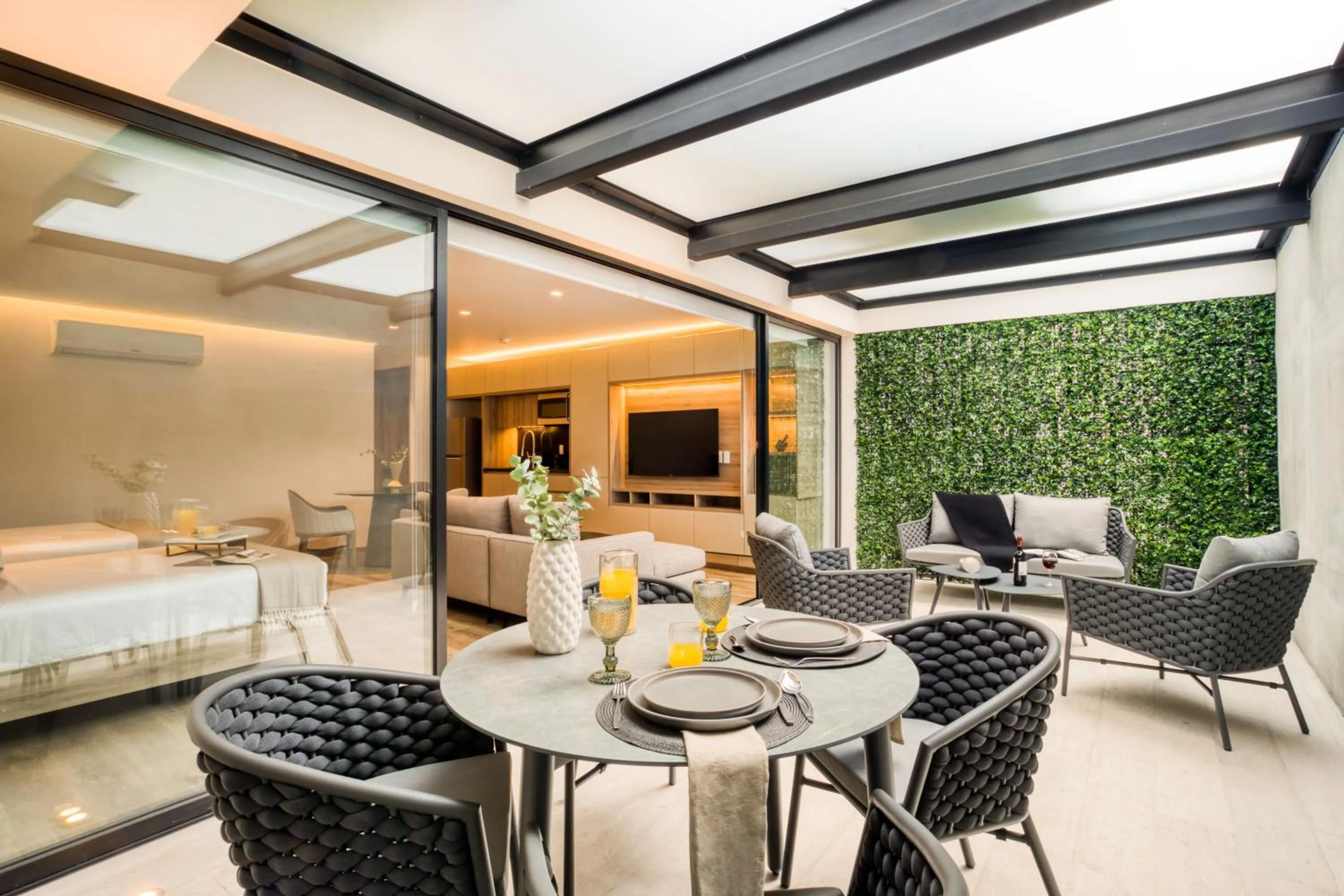 Balcony/Terrace in UTOPIC Palacio Polanco by ULIV