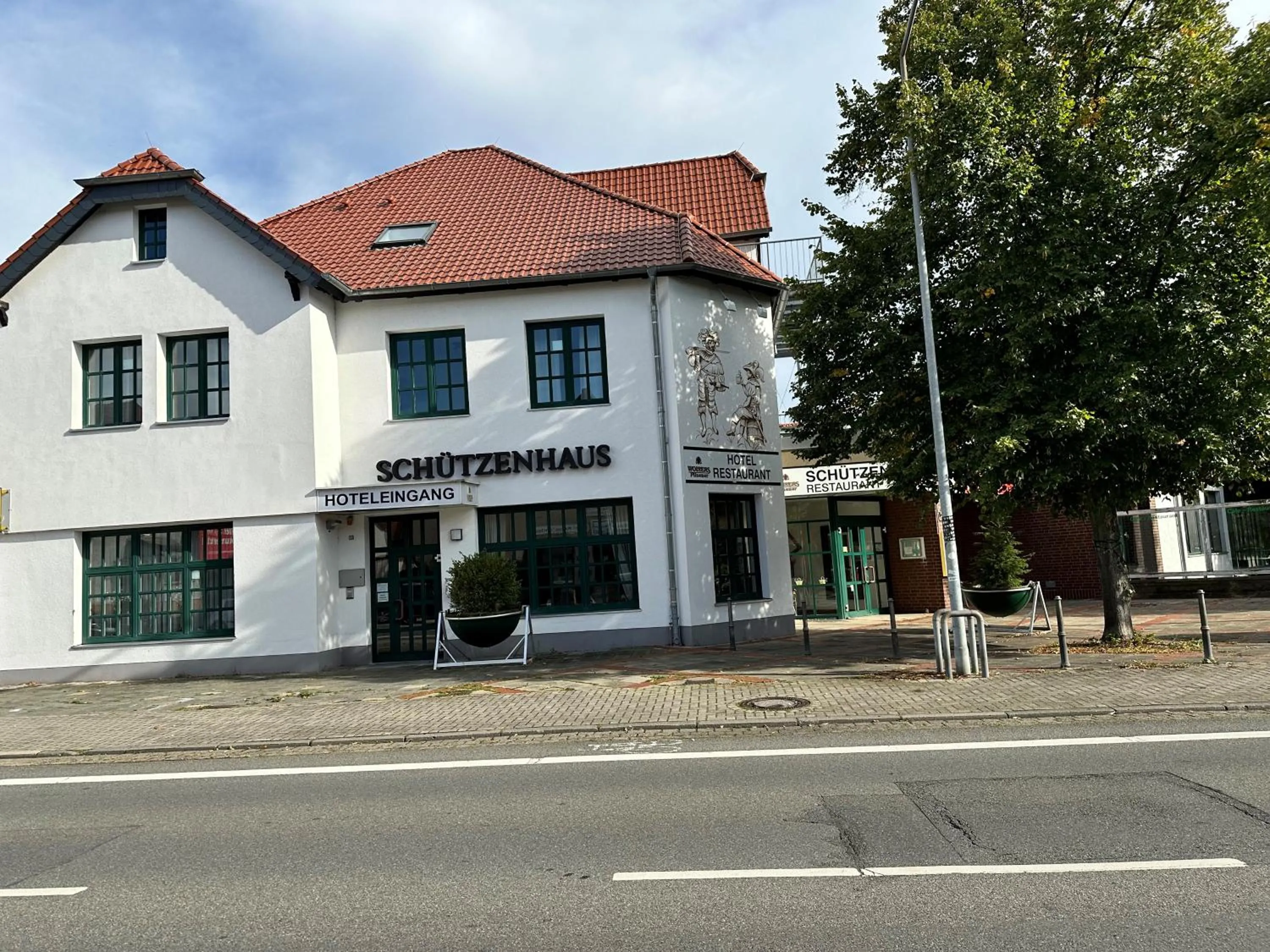 Property building in Hotel Schuetzenhaus Vorsfelde