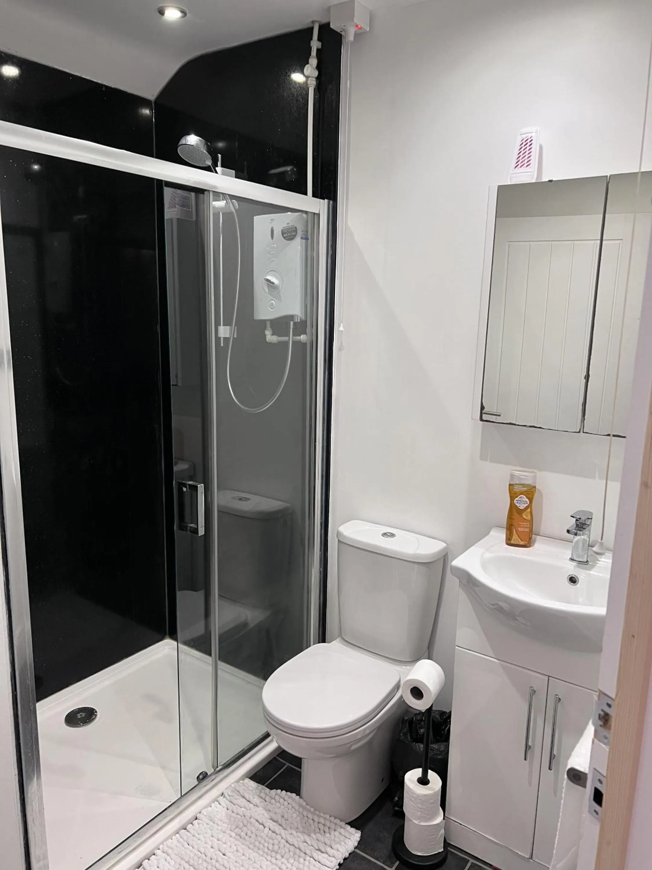 Bathroom in Hoopers Sandy Beach Guest Rooms