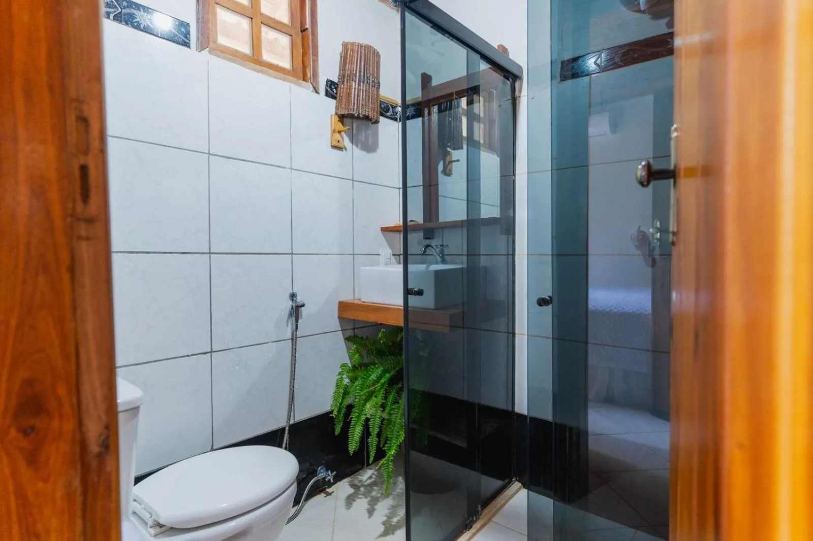 Bathroom in Pousada Villa Mares