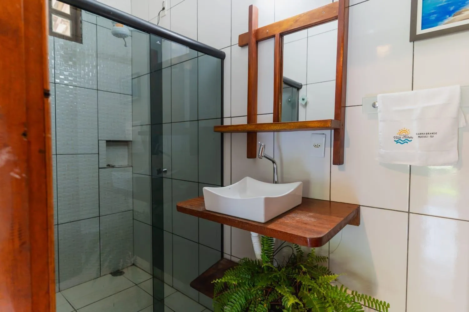 Bathroom in Pousada Villa Mares