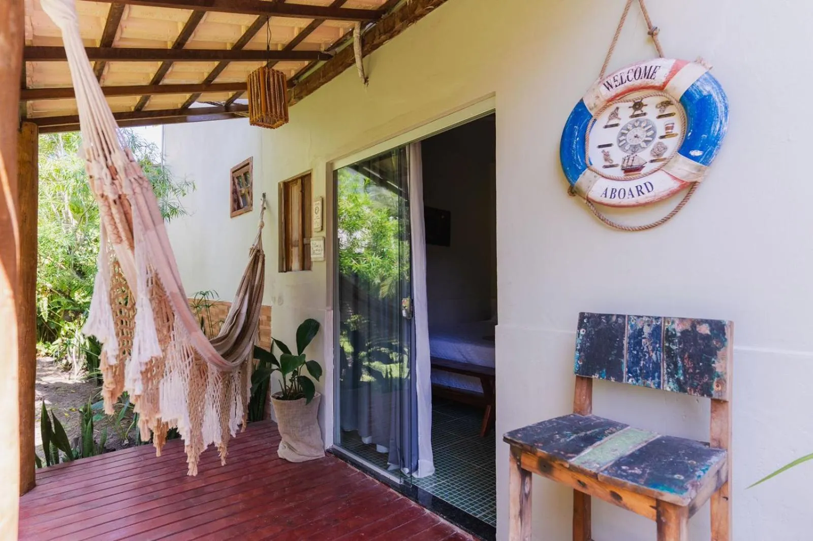 Patio in Pousada Villa Mares