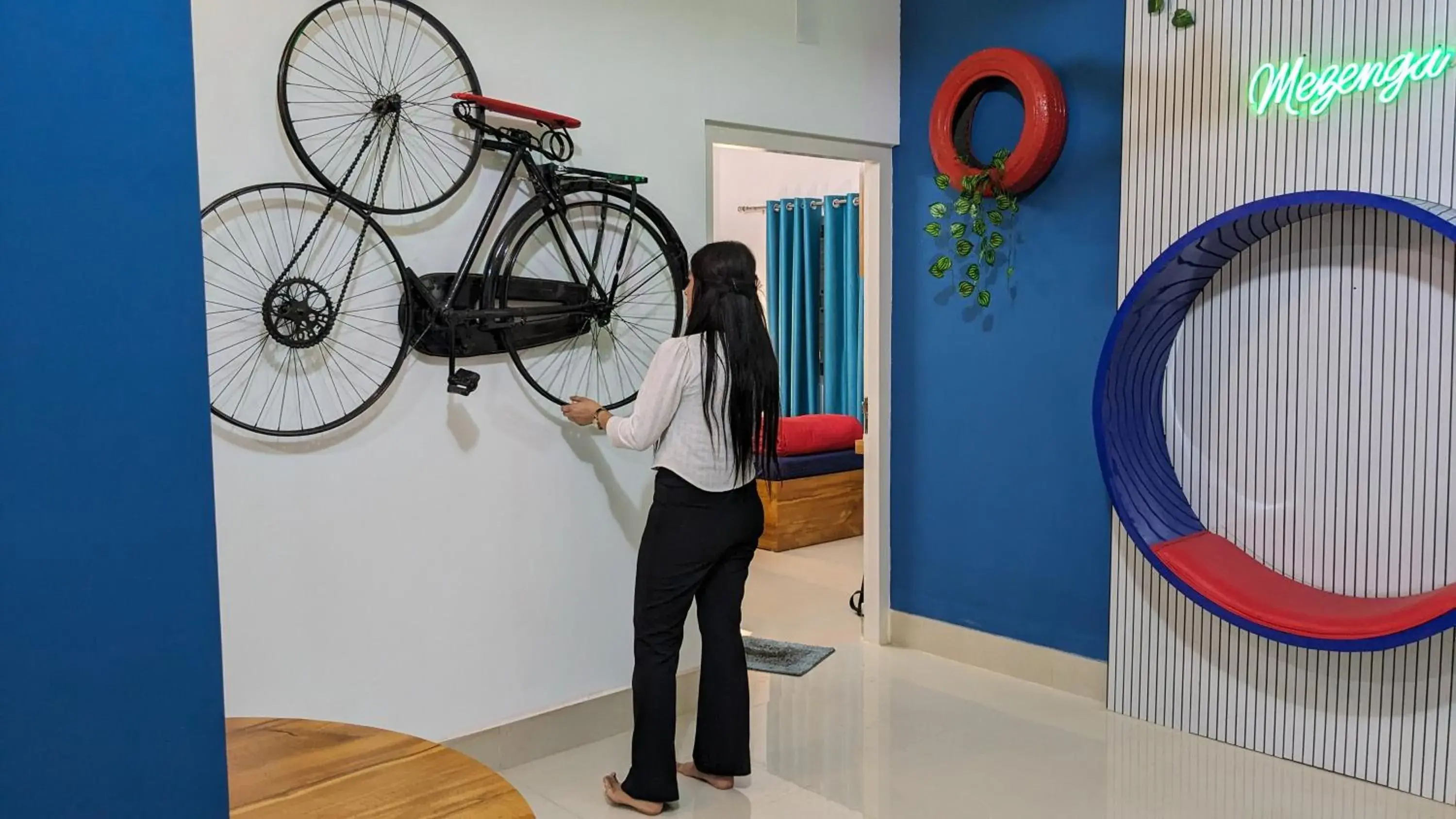 Lobby or reception in Mezenga 2 - Backpackers Hostel Lobby or reception in Mezenga 2 - Backpackers Hostel