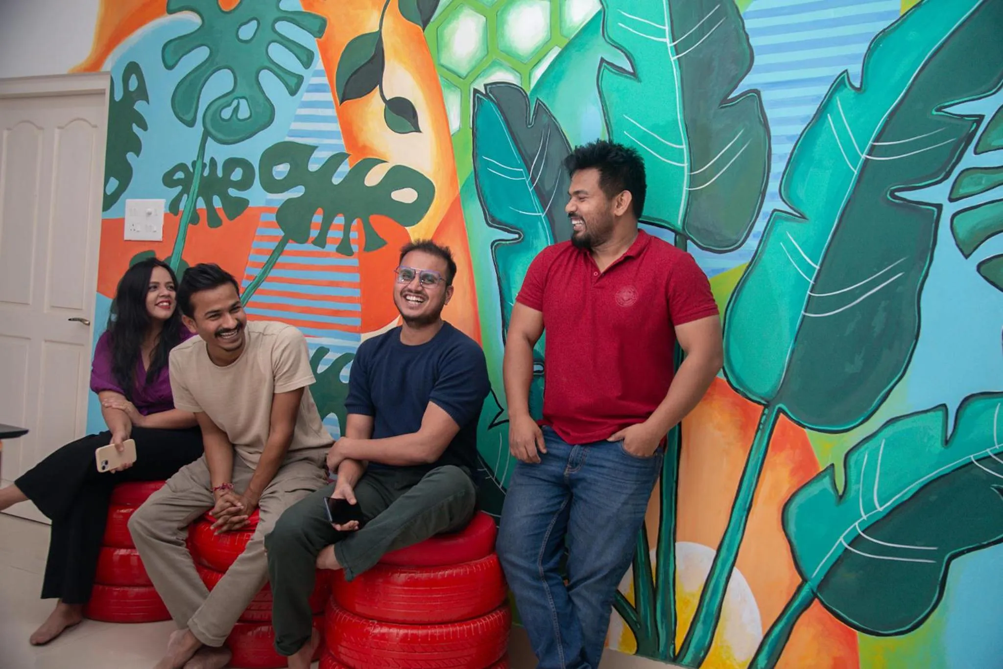 Seating area in Mezenga 2 - Backpackers Hostel