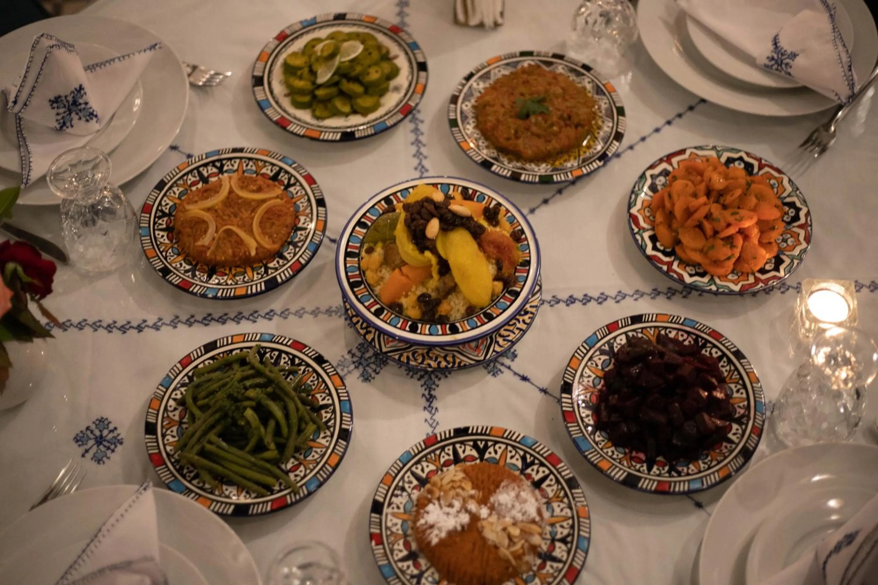 Dinner in Riad Fes Ziyat & Spa